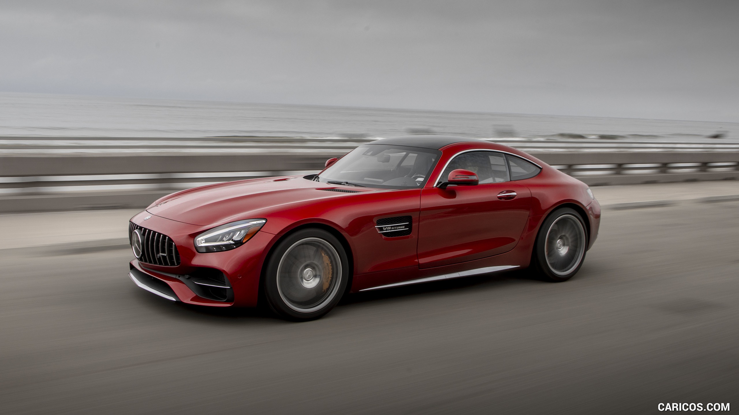 2020 Mercedes-AMG GT C Coupe (US-Spec) - Front Three-Quarter, #145 of 328