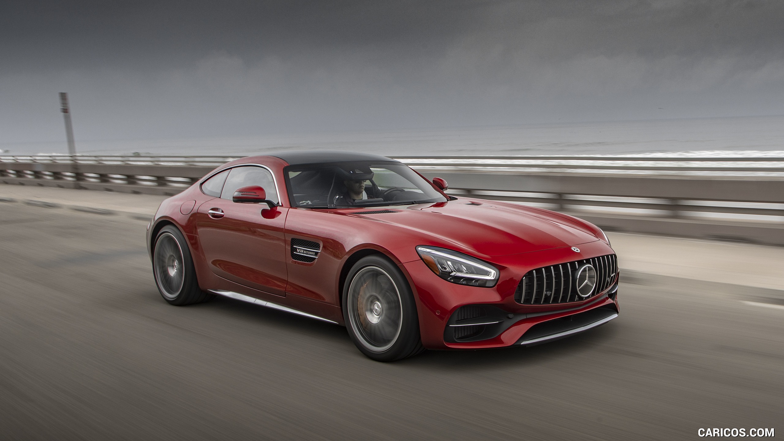 2020 Mercedes-AMG GT C Coupe (US-Spec) - Front Three-Quarter, #146 of 328