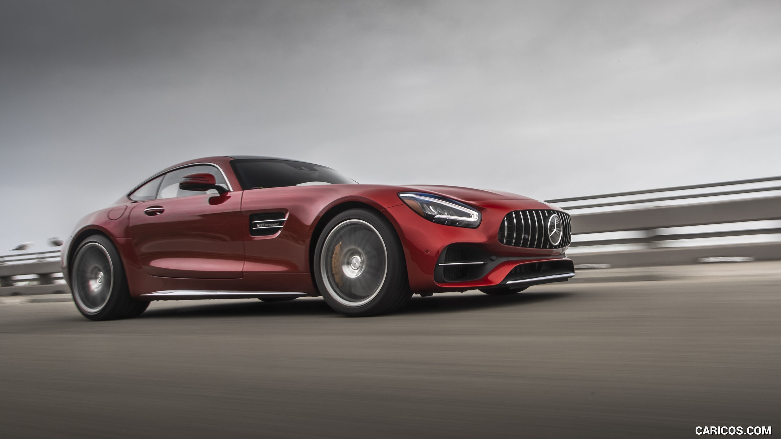 2020 Mercedes-AMG GT C Coupe (US-Spec) - Front Three-Quarter, #148 of 328