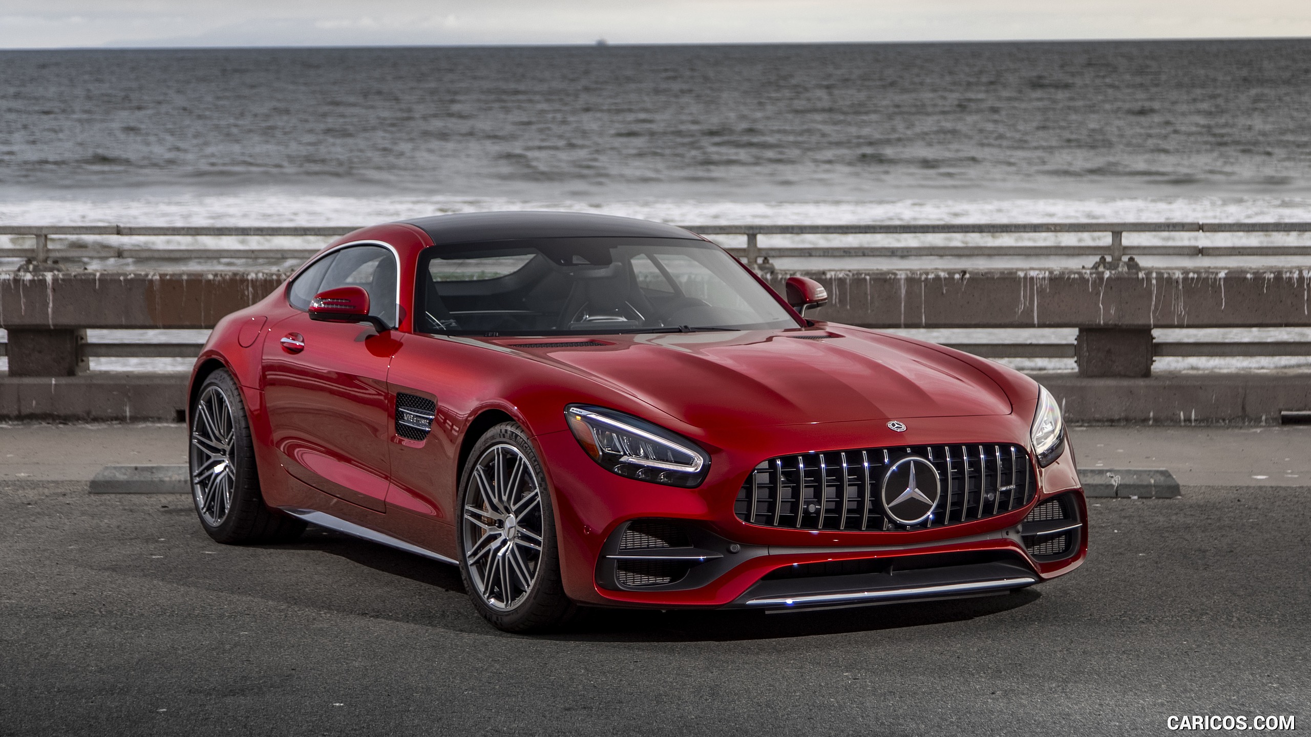 2020 Mercedes-AMG GT C Coupe (US-Spec) - Front Three-Quarter, #156 of 328
