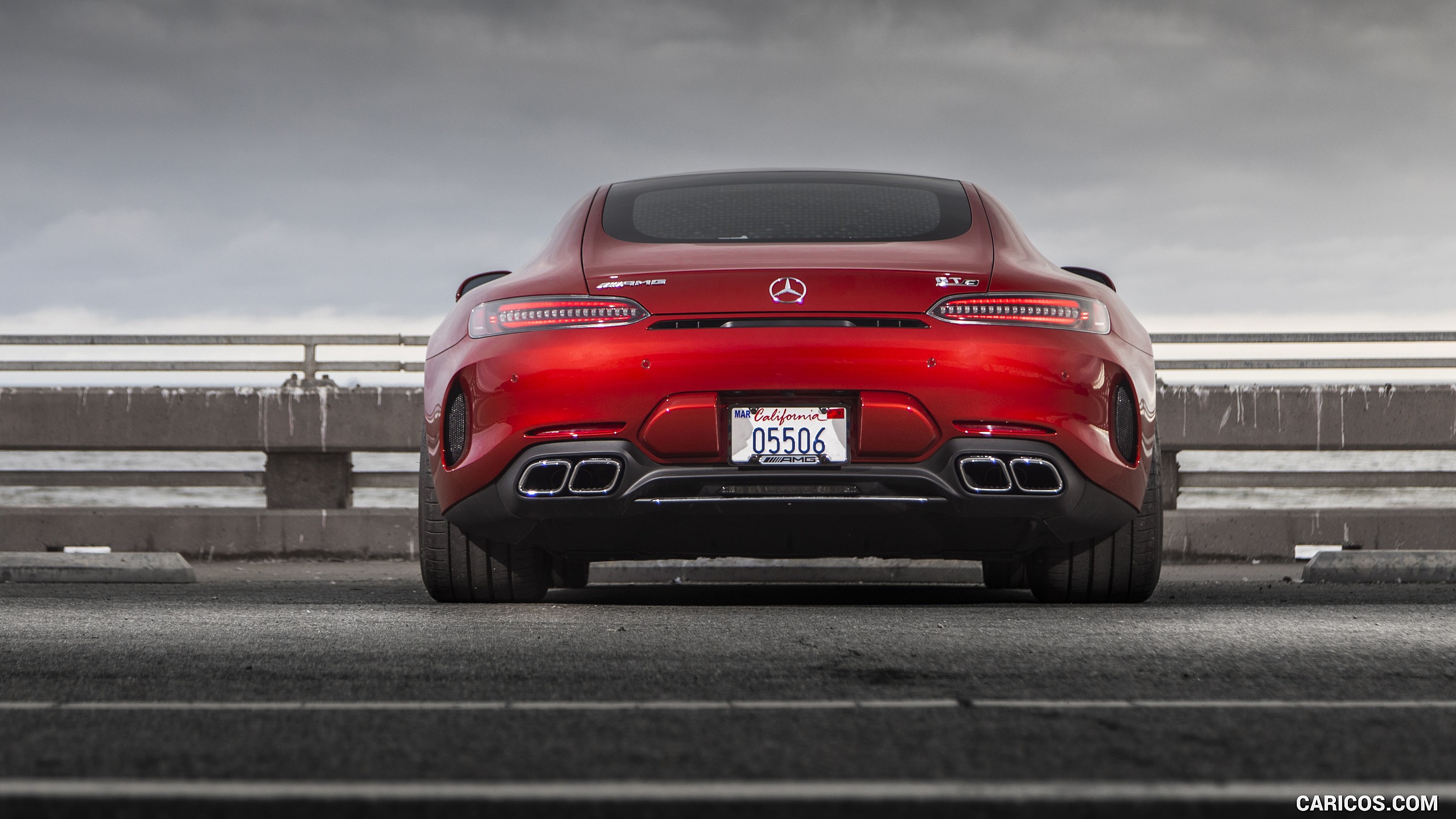 2020 Mercedes-AMG GT C Coupe (US-Spec) - Rear, #163 of 328