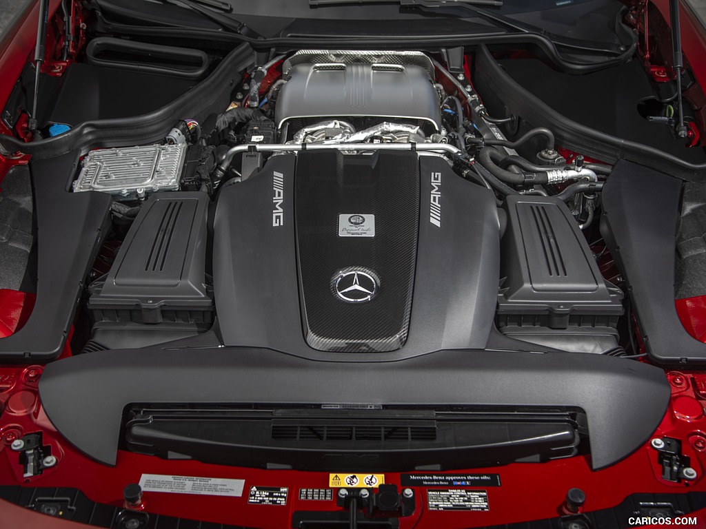 2020 Mercedes-AMG GT C Coupe (US-Spec) - Engine