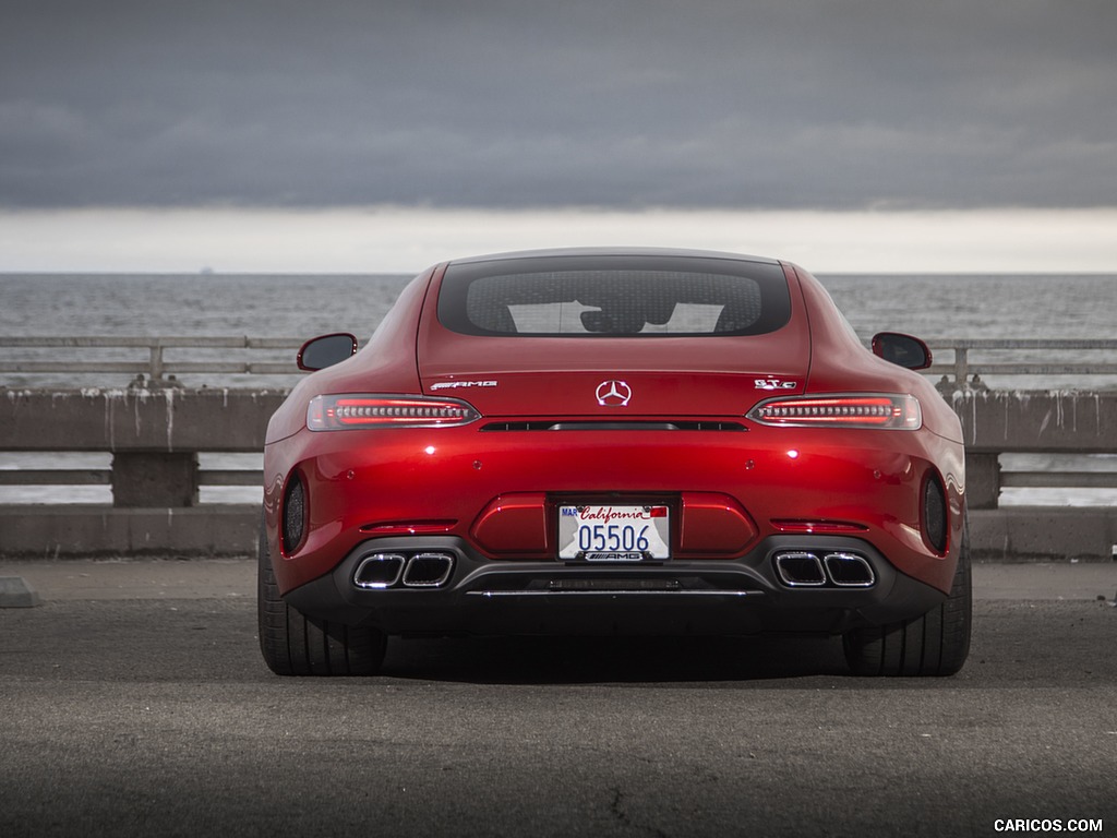 2020 Mercedes-AMG GT C Coupe (US-Spec) - Rear