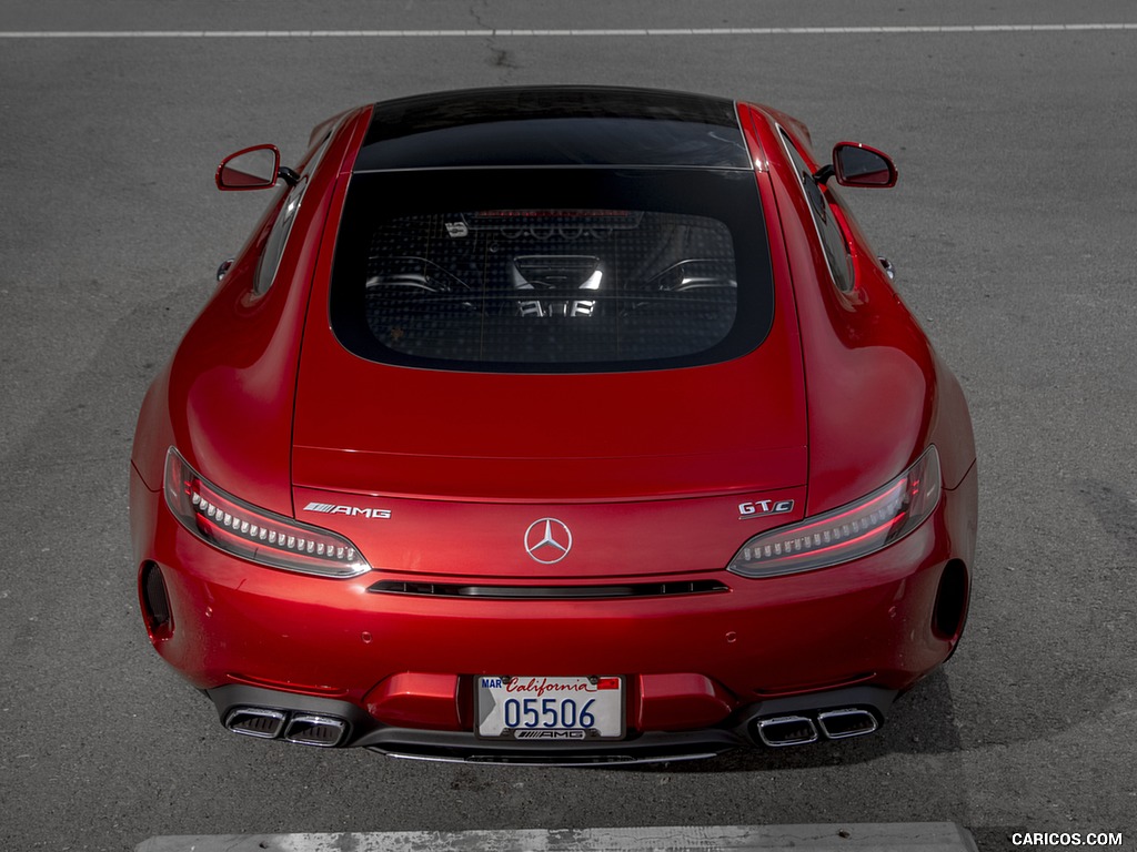 2020 Mercedes-AMG GT C Coupe (US-Spec) - Rear