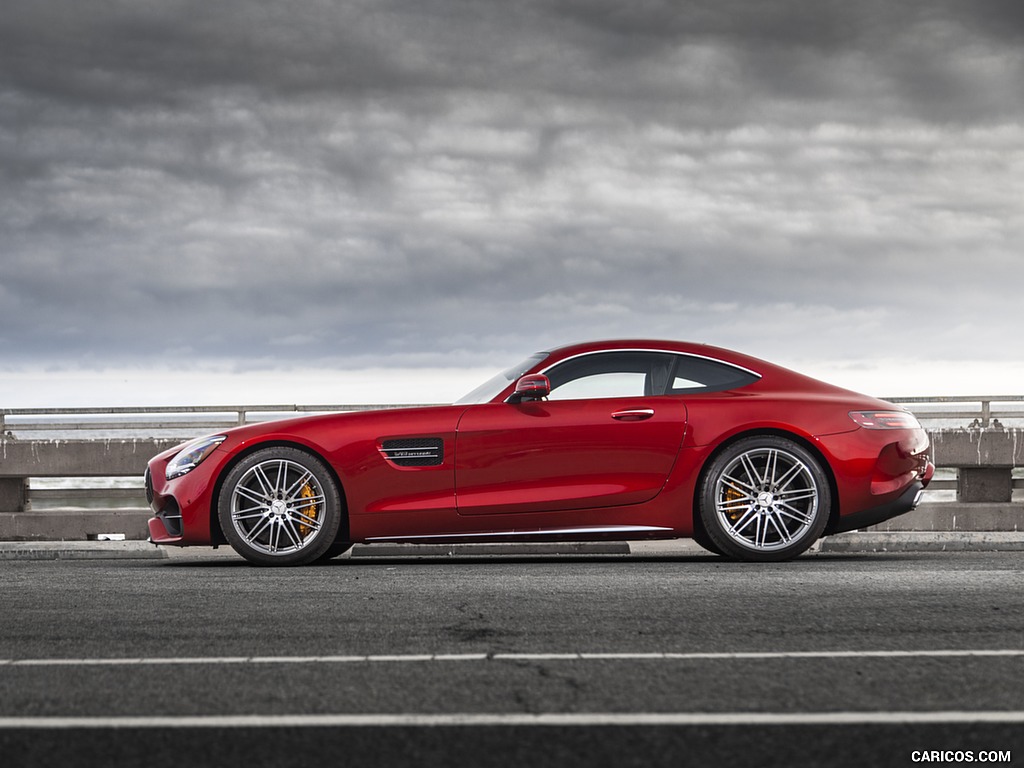 2020 Mercedes-AMG GT C Coupe (US-Spec) - Side