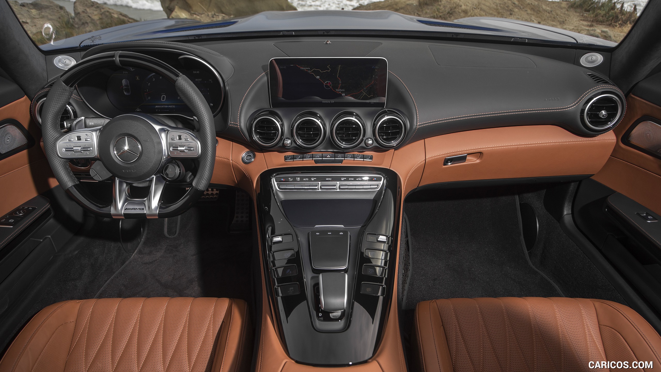 2020 Mercedes-AMG GT C Roadster (US-Spec) - Interior, Cockpit, #232 of 328