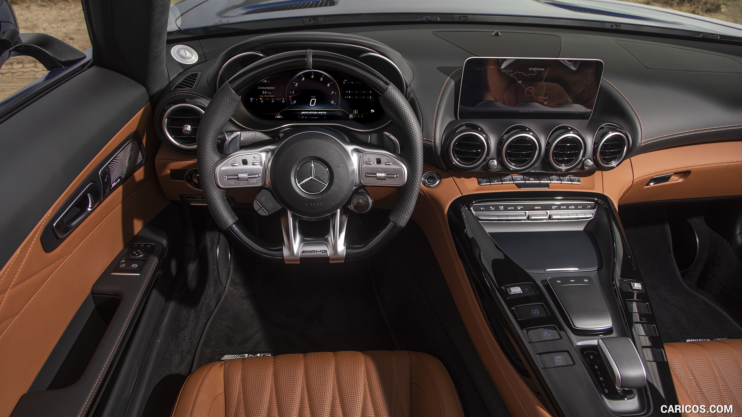 2020 Mercedes-AMG GT C Roadster (US-Spec) - Interior, Cockpit, #233 of 328