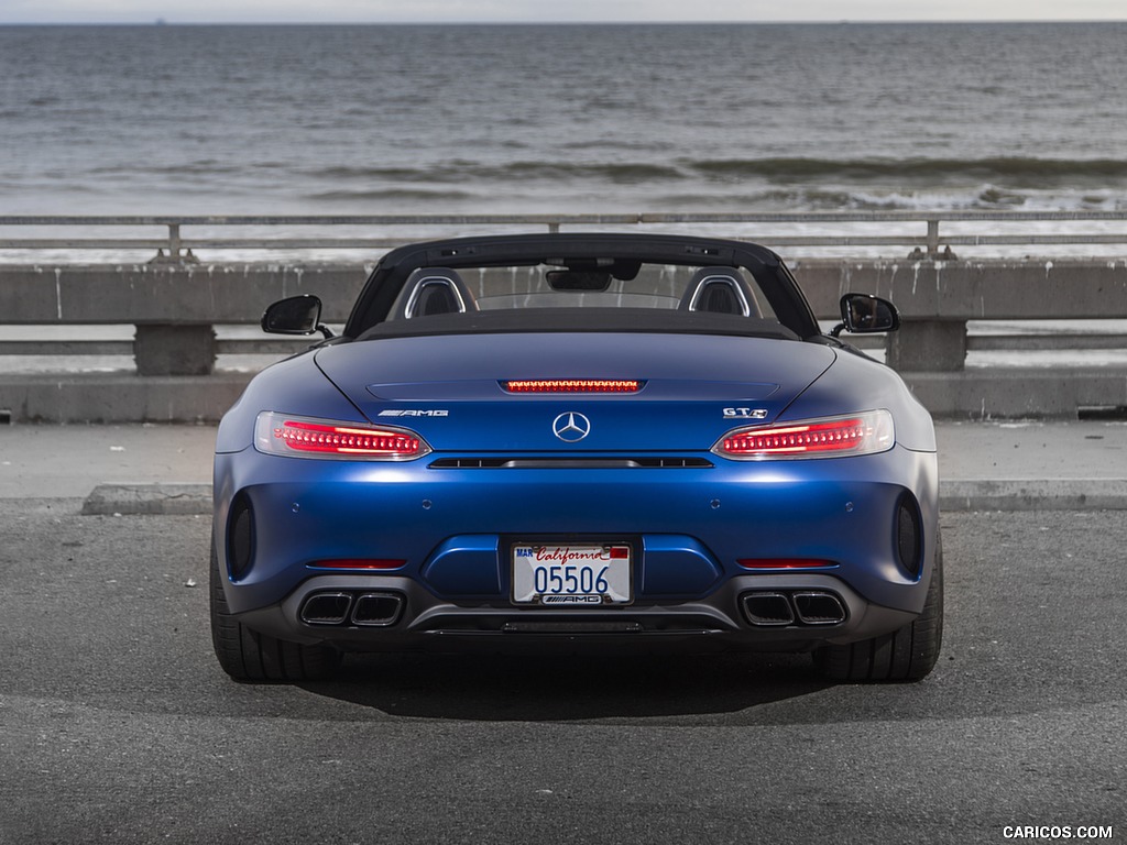 2020 Mercedes-AMG GT C Roadster (US-Spec) - Rear