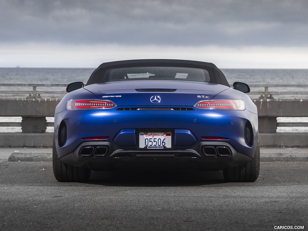 2020 Mercedes-AMG GT C Roadster (US-Spec) - Rear