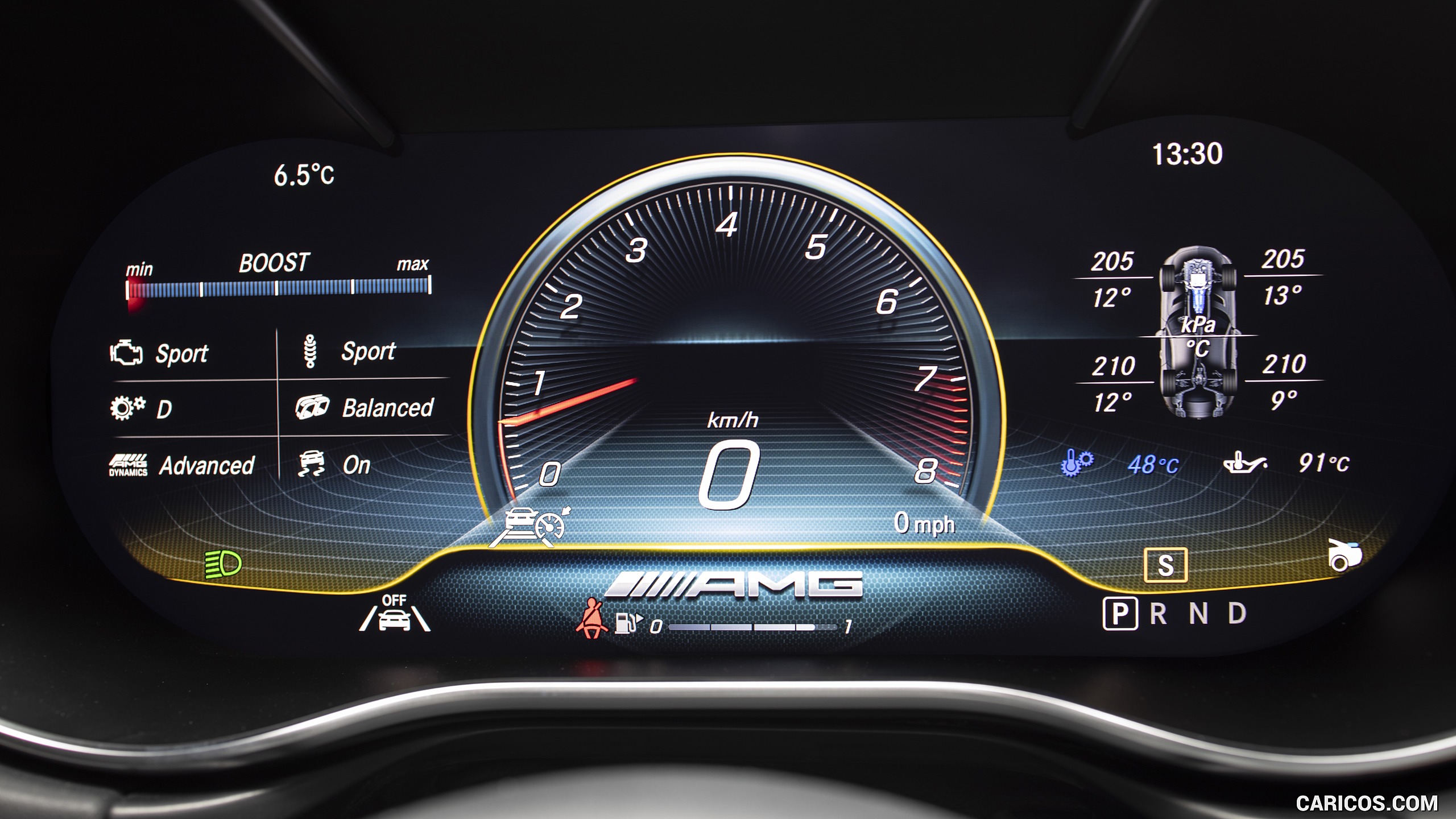 2020 Mercedes-AMG GT Coupe - Digital Instrument Cluster, #72 of 328