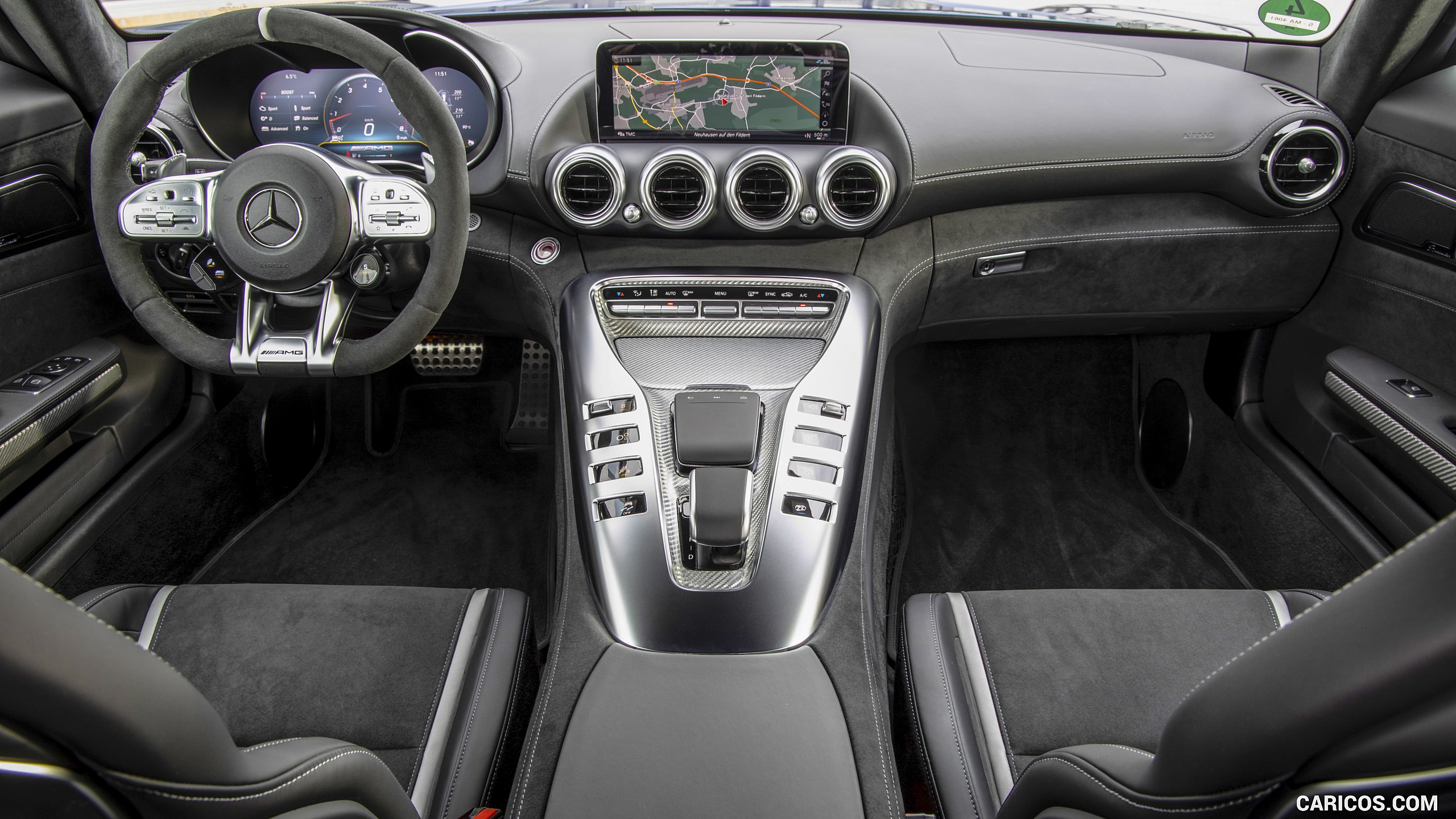 2020 Mercedes-AMG GT Coupe - Interior, Cockpit, #71 of 328