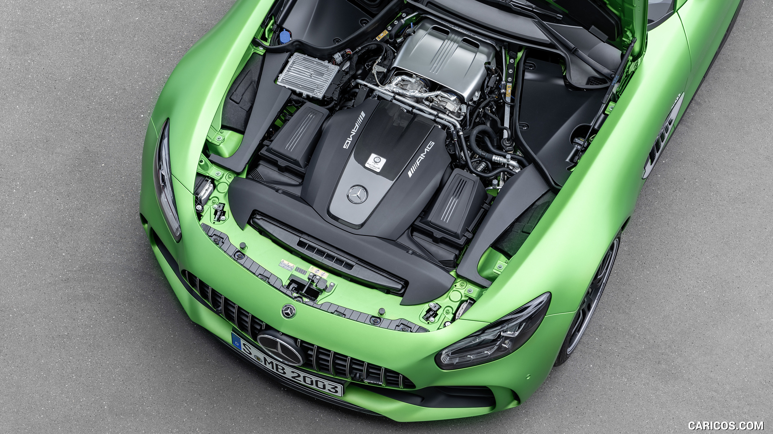 2020 Mercedes-AMG GT R (Color: Green Hell Magno) - Engine, #33 of 328