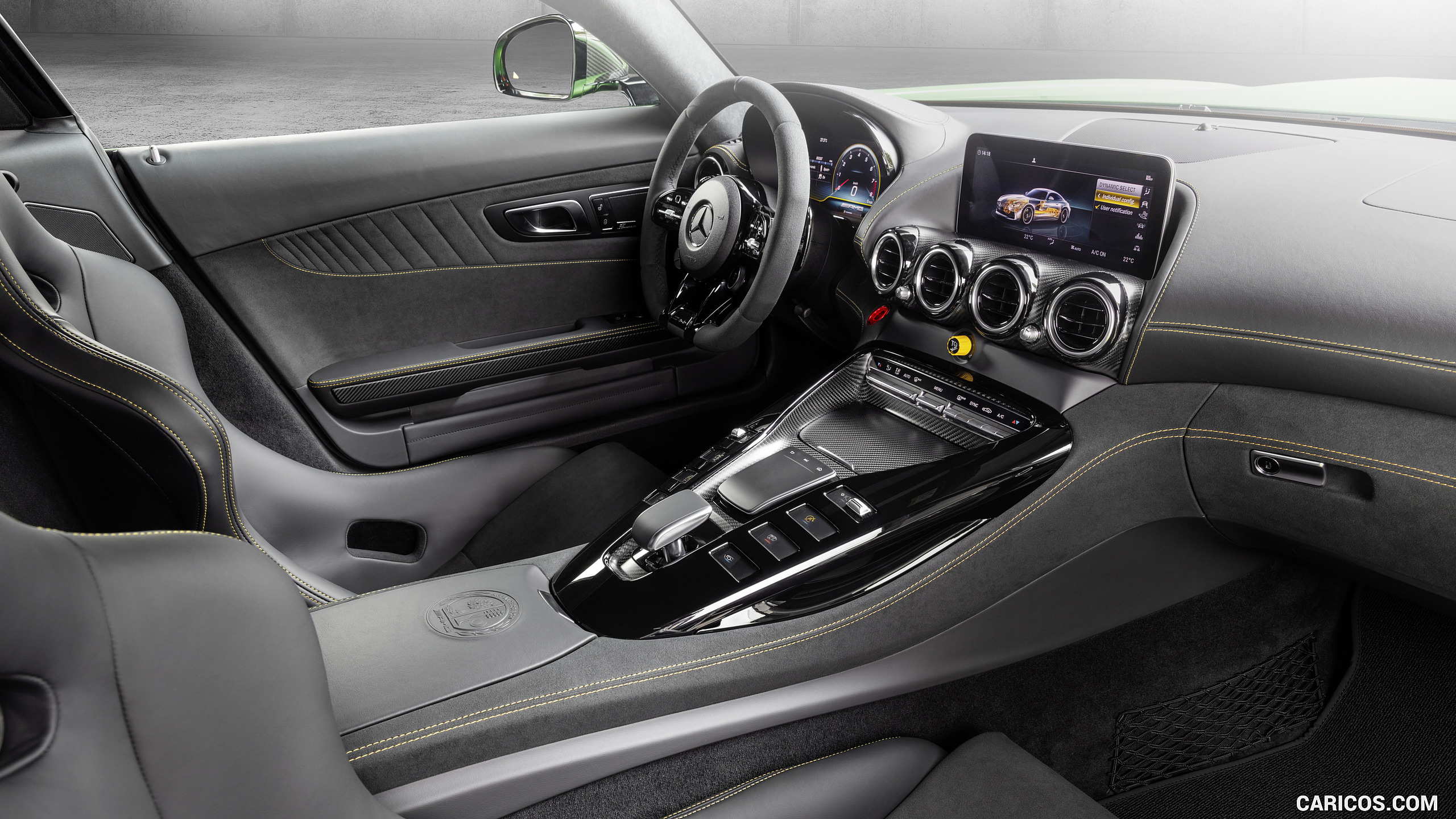2020 Mercedes-AMG GT R (Color: Green Hell Magno) - Interior, #38 of 328
