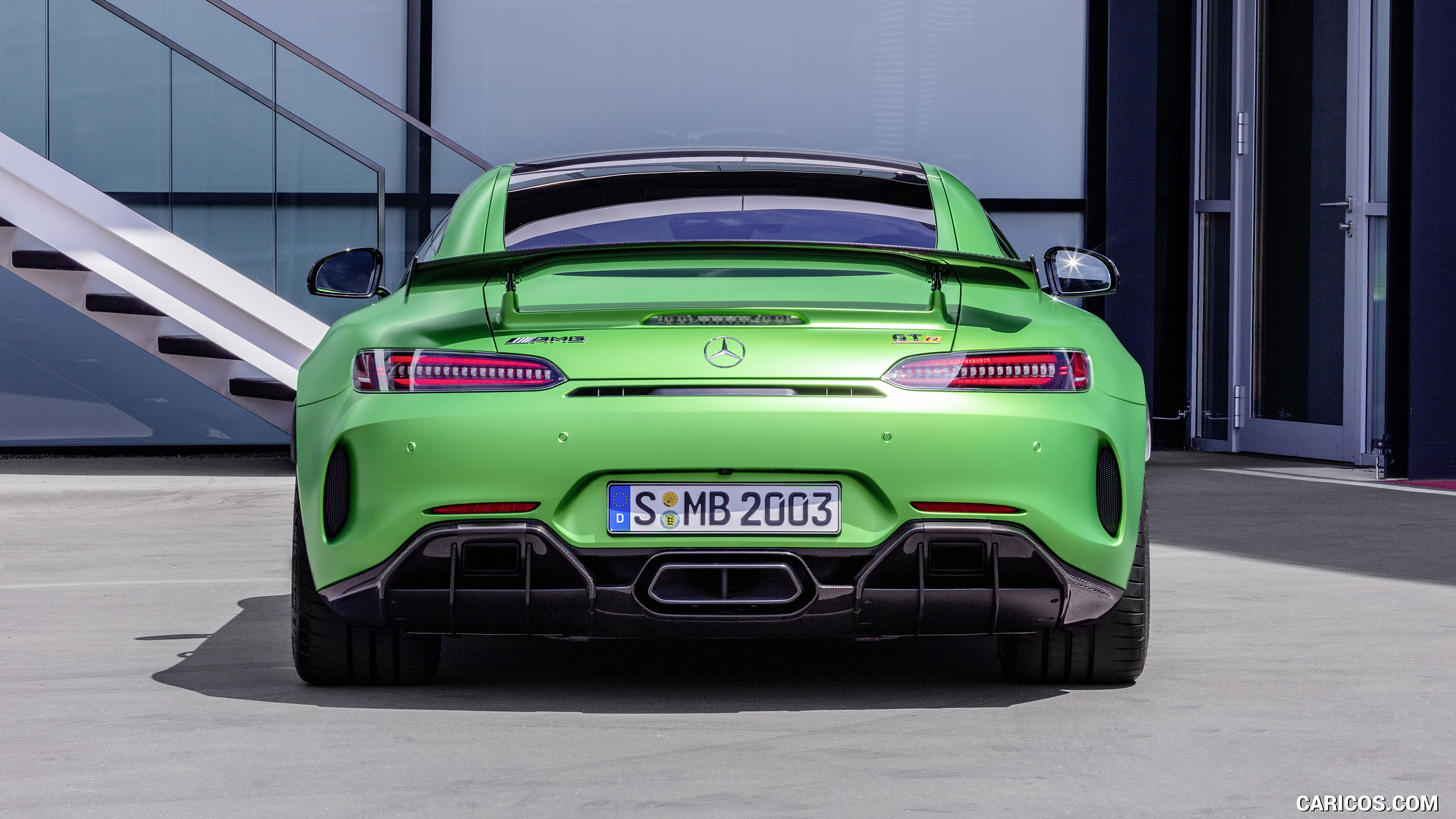 2020 Mercedes-AMG GT R (Color: Green Hell Magno) - Rear, #30 of 328