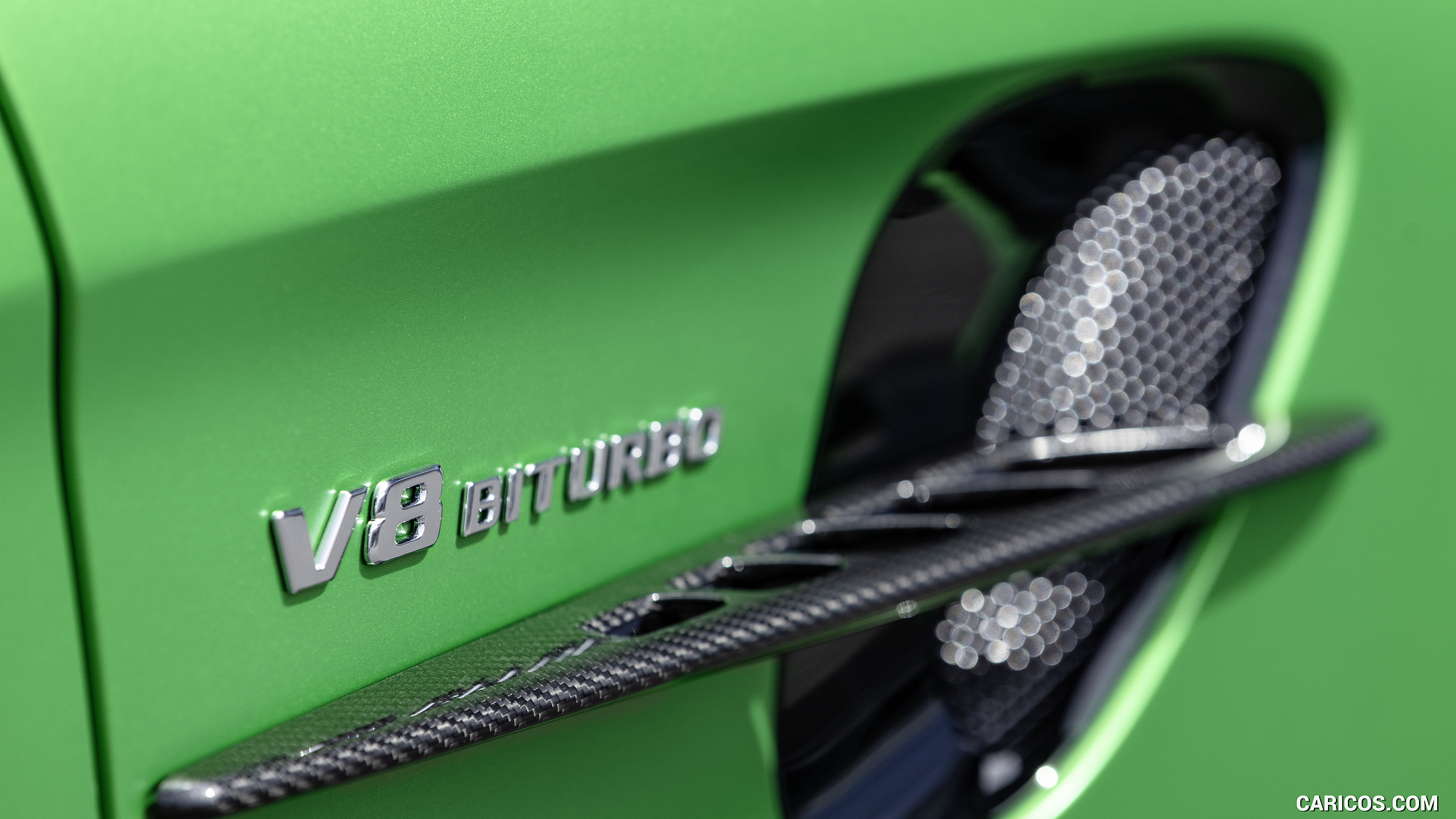 2020 Mercedes-AMG GT R (Color: Green Hell Magno) - Side Vent, #35 of 328