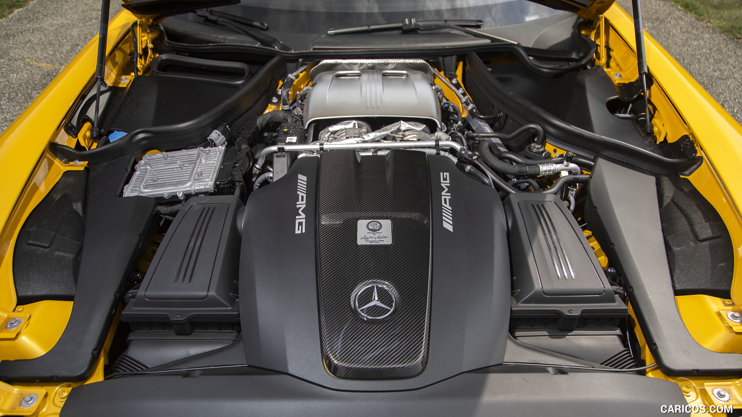 2020 Mercedes-AMG GT R Coupe (US-Spec) - Engine, #311 of 328