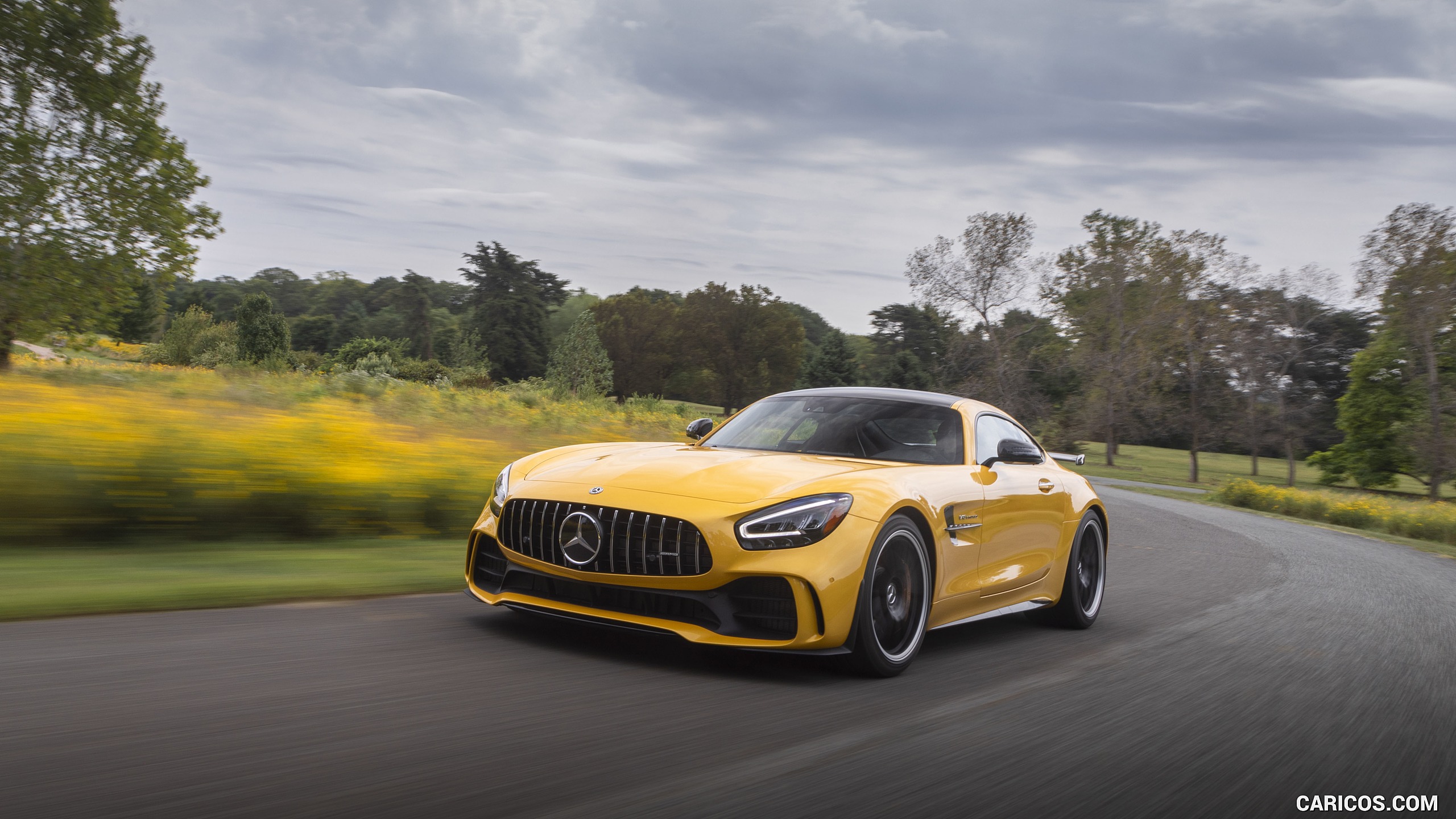 2020 Mercedes-AMG GT R Coupe (US-Spec) - Front Three-Quarter, #246 of 328