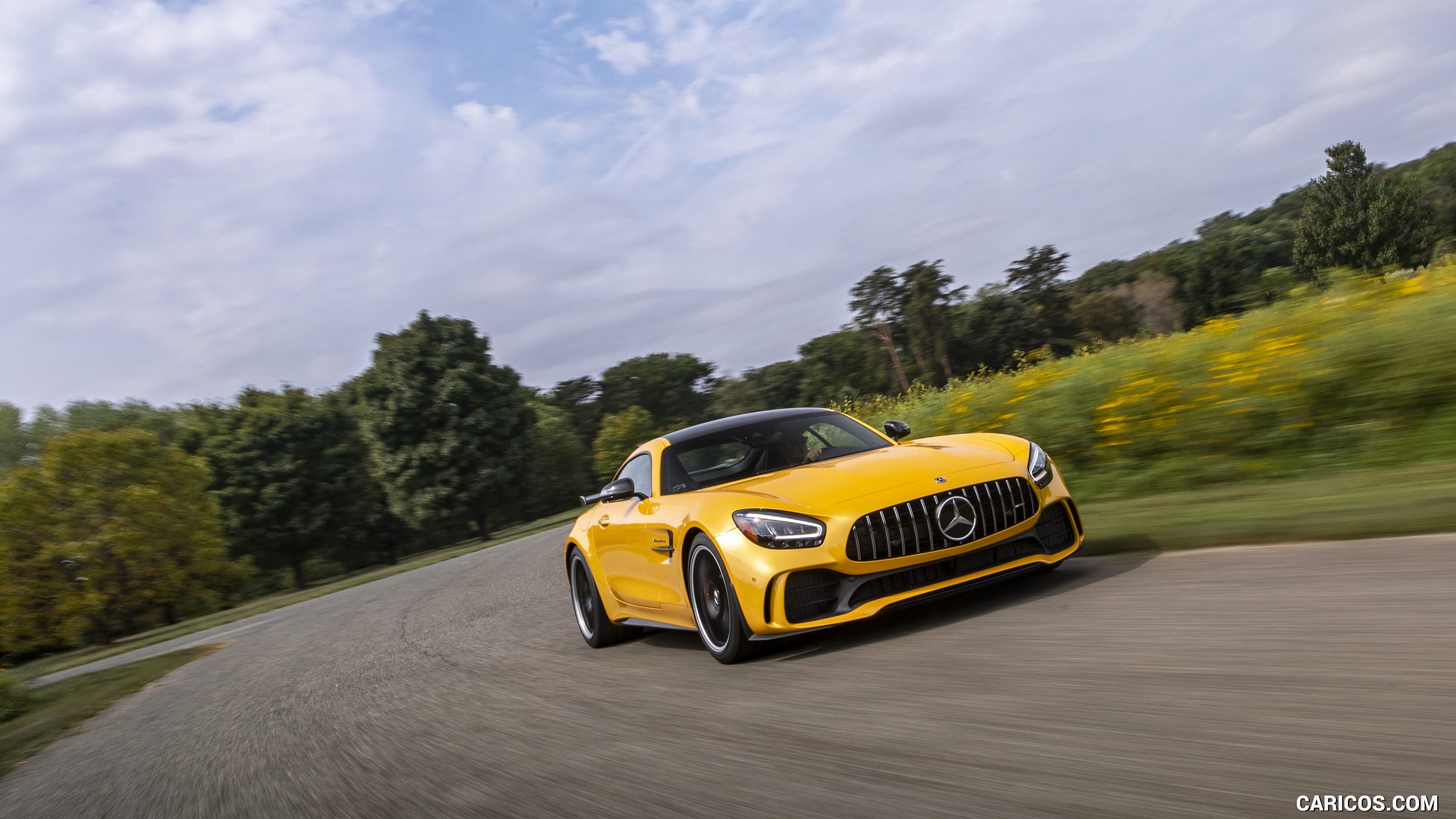 2020 Mercedes-AMG GT R Coupe (US-Spec) - Front Three-Quarter, #260 of 328