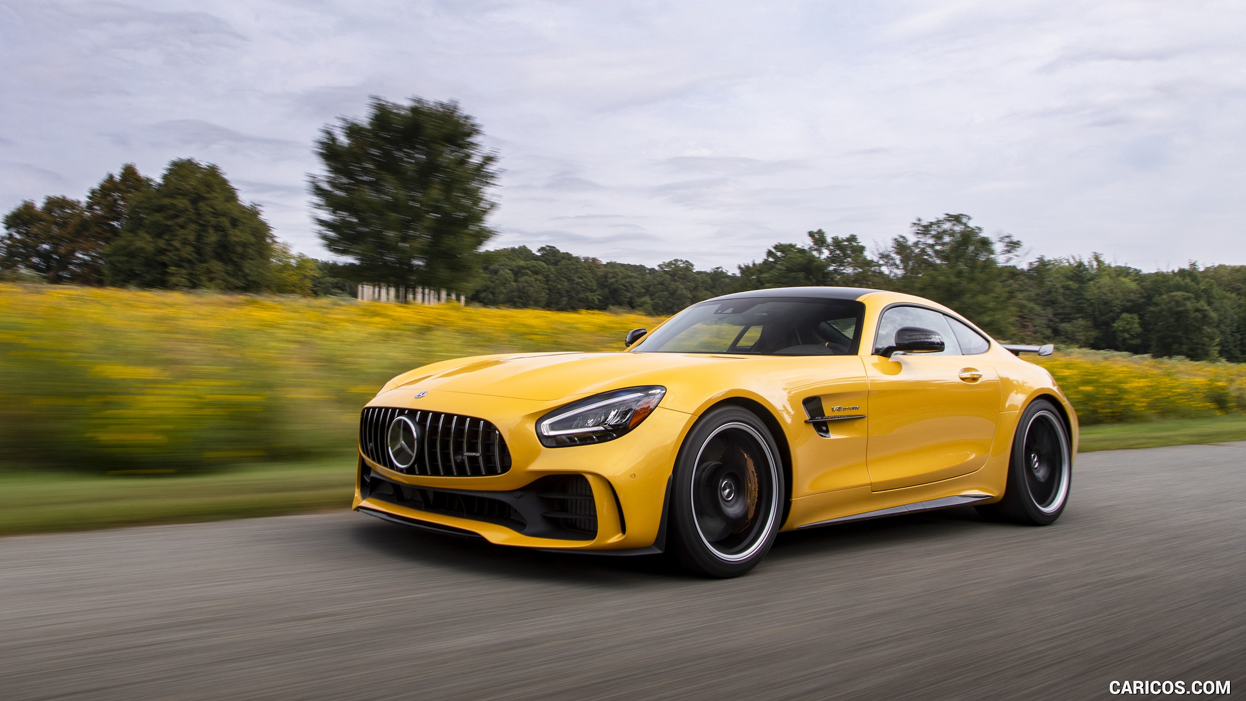 2020 Mercedes-AMG GT R Coupe (US-Spec) - Front Three-Quarter, #261 of 328