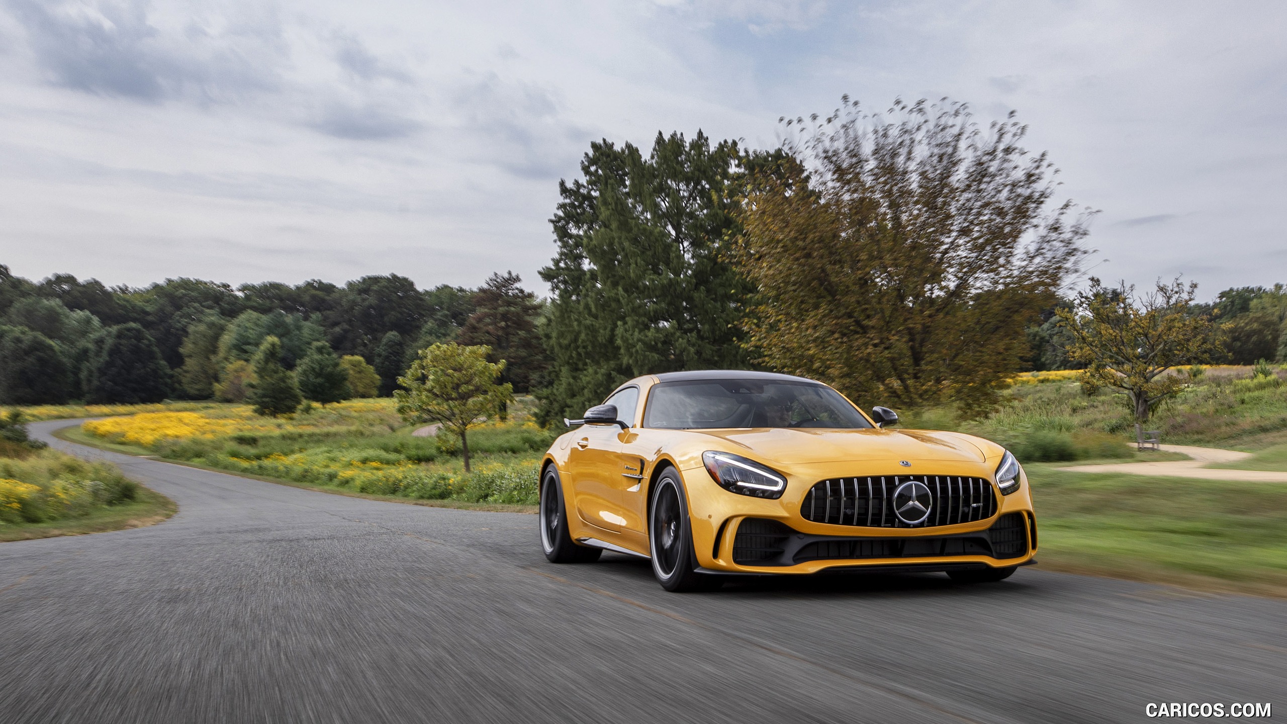 2020 Mercedes-AMG GT R Coupe (US-Spec) - Front Three-Quarter, #267 of 328