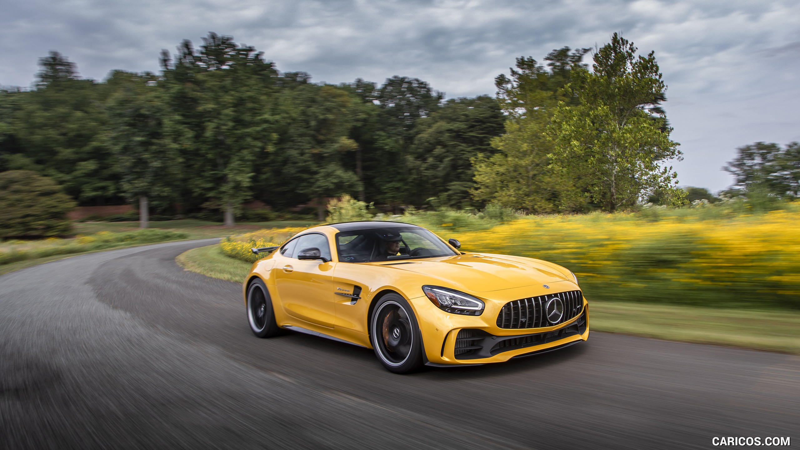 2020 Mercedes-AMG GT R Coupe (US-Spec) - Front Three-Quarter, #268 of 328