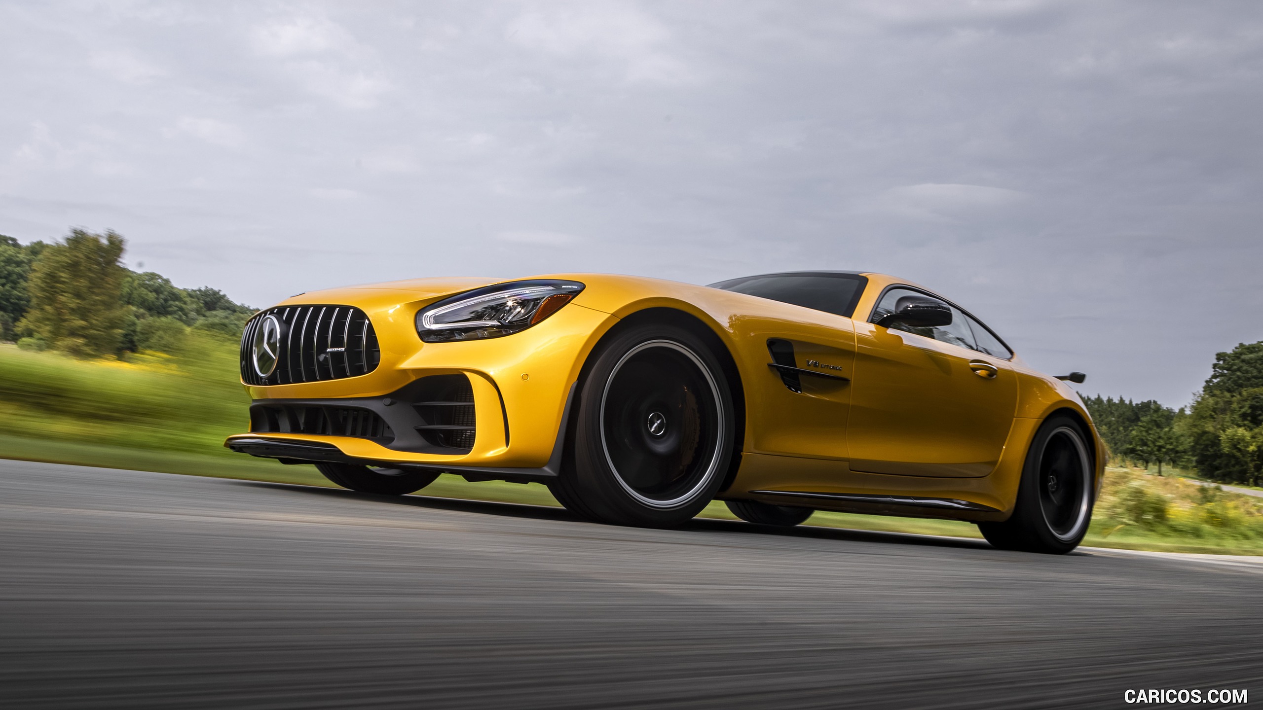 2020 Mercedes-AMG GT R Coupe (US-Spec) - Front Three-Quarter, #269 of 328