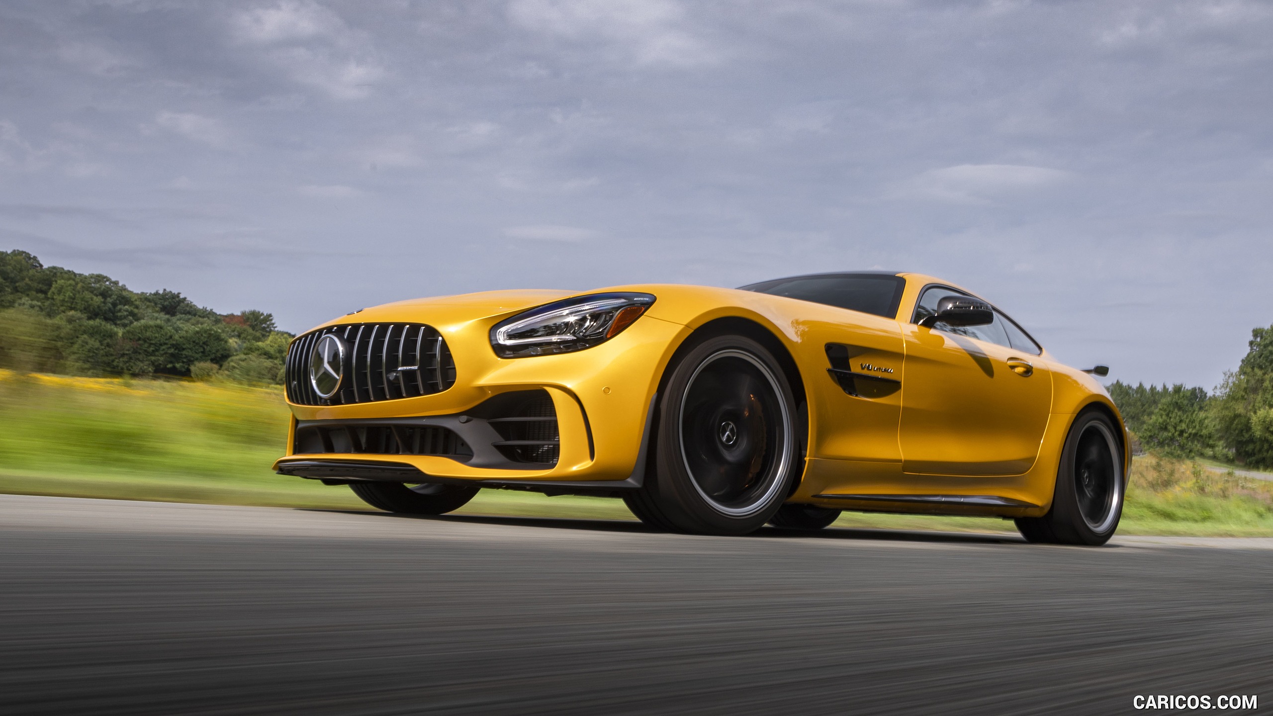 2020 Mercedes-AMG GT R Coupe (US-Spec) - Front Three-Quarter, #270 of 328