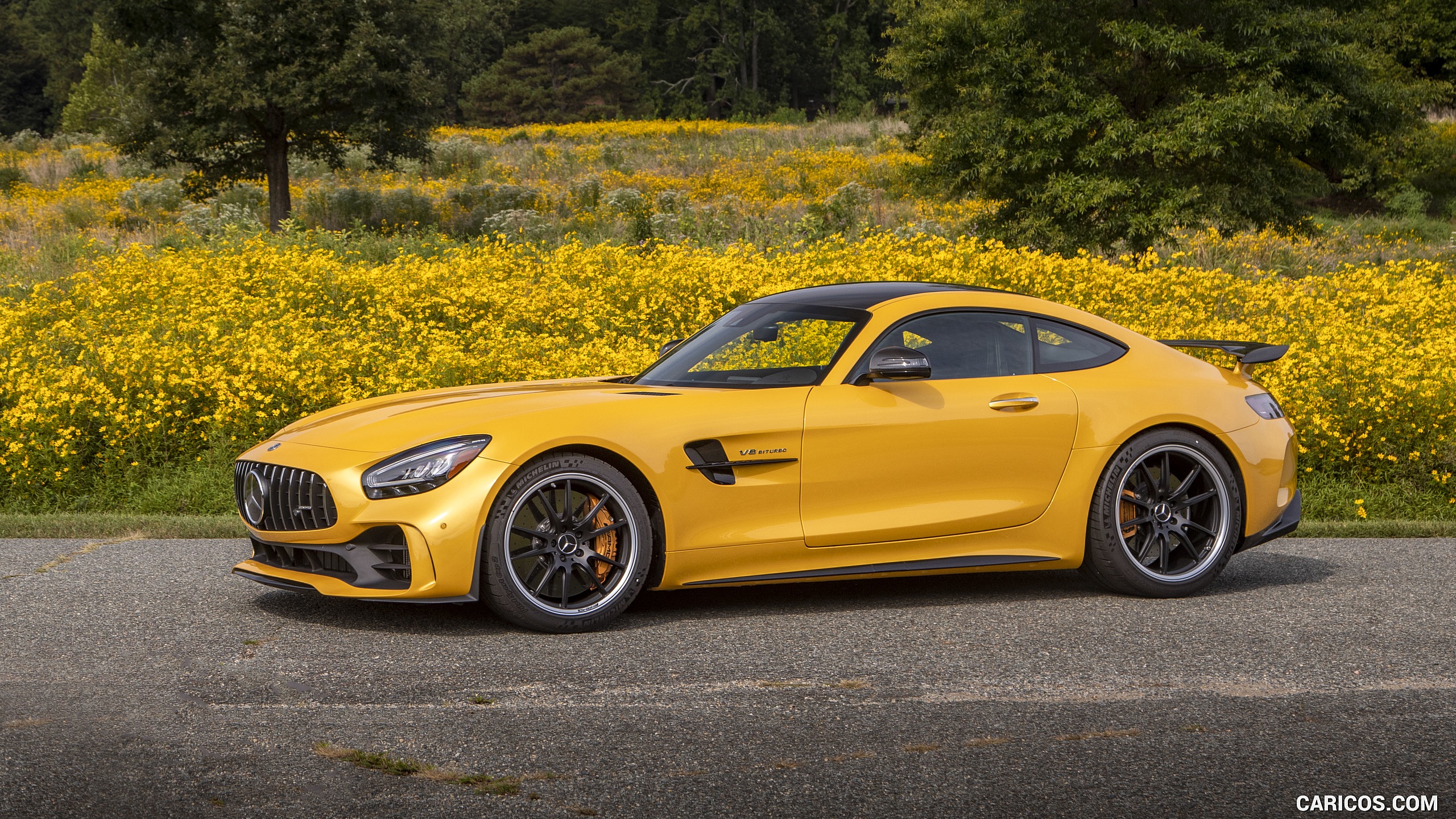 2020 Mercedes-AMG GT R Coupe (US-Spec) - Front Three-Quarter, #282 of 328