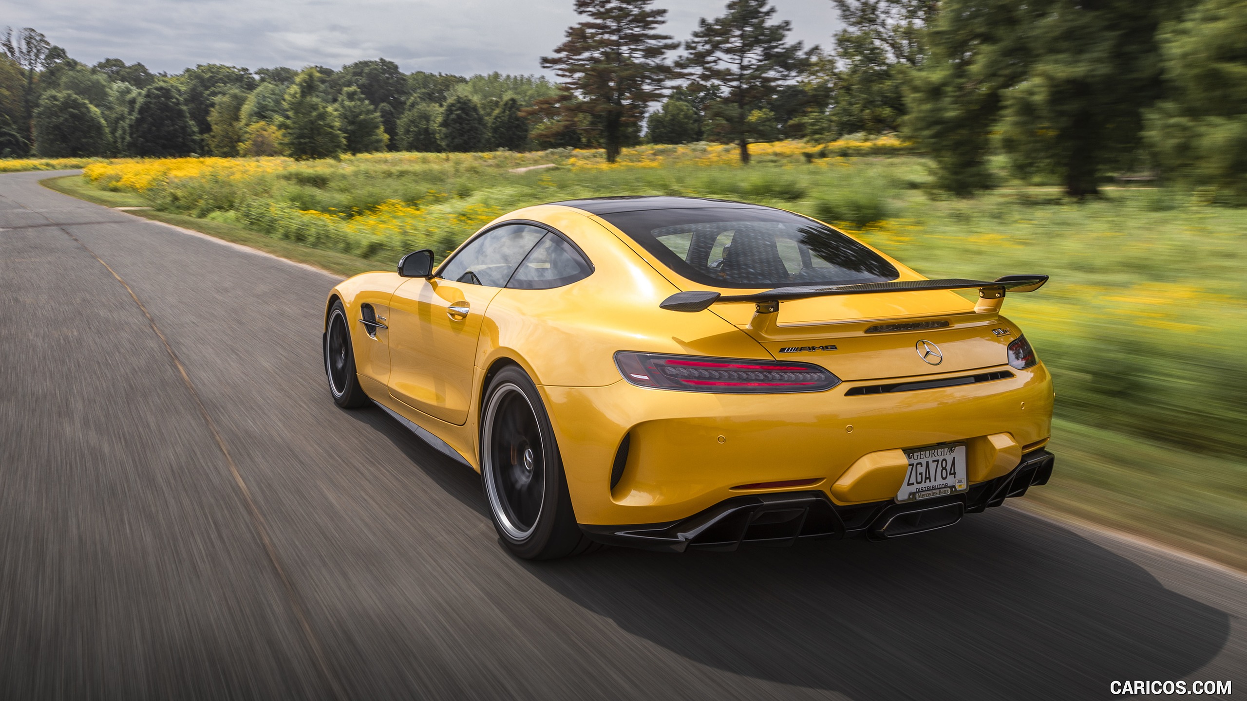 2020 Mercedes-AMG GT R Coupe (US-Spec) - Rear Three-Quarter, #251 of 328