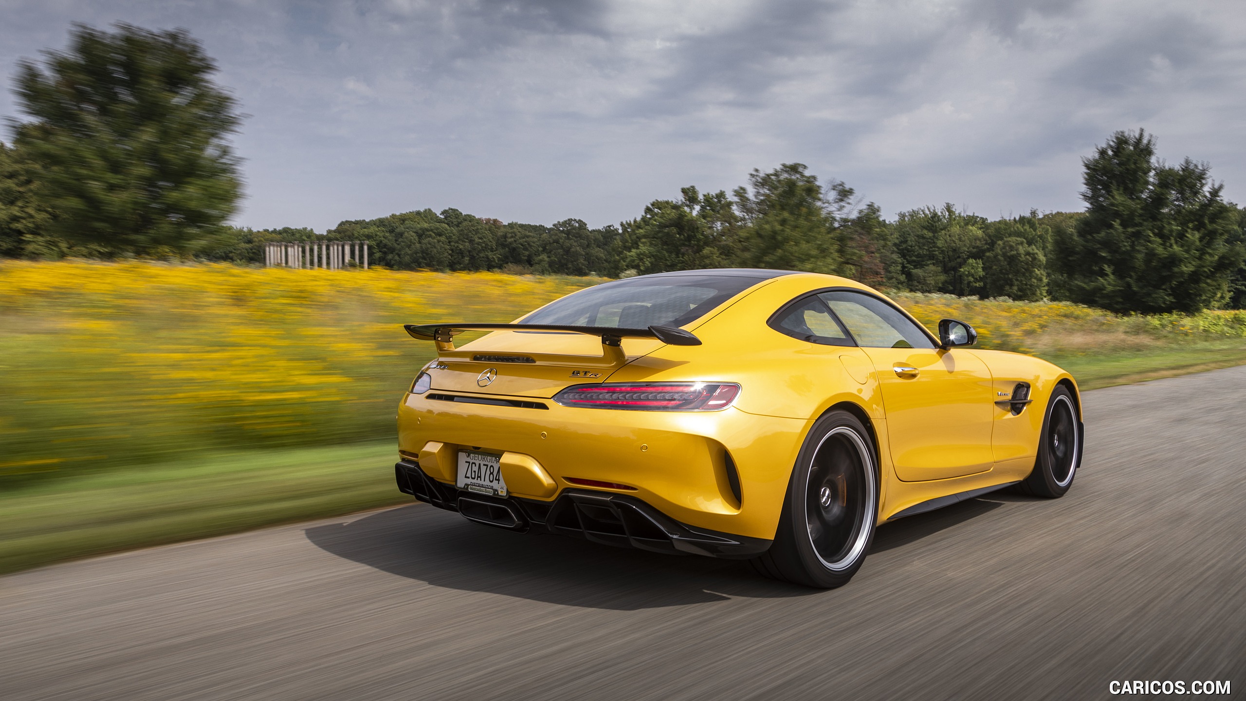 2020 Mercedes-AMG GT R Coupe (US-Spec) - Rear Three-Quarter, #252 of 328