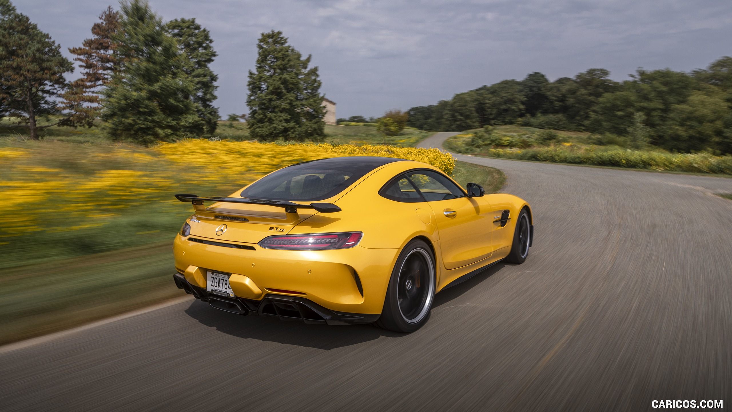 2020 Mercedes-AMG GT R Coupe (US-Spec) - Rear Three-Quarter, #253 of 328
