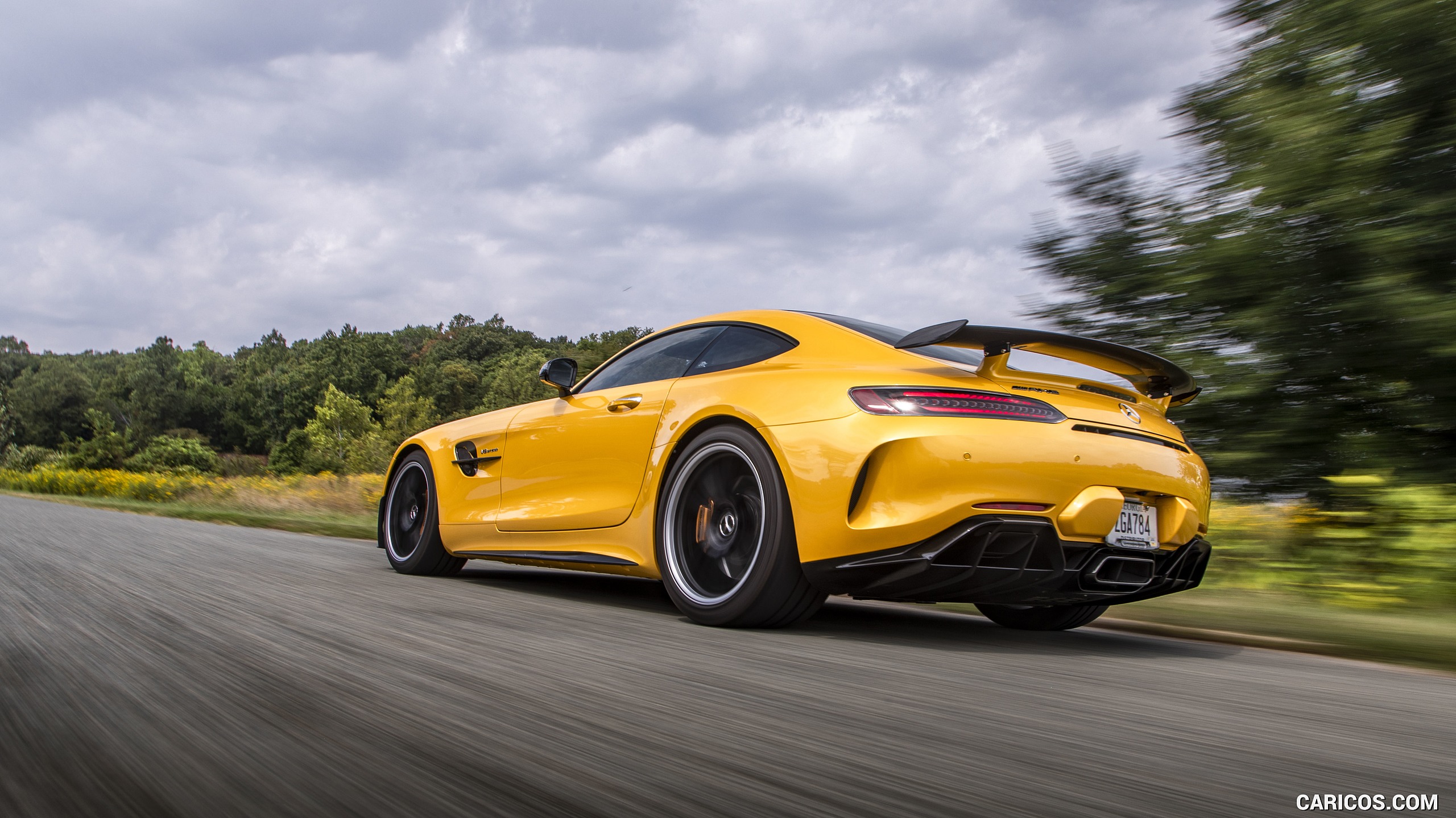 2020 Mercedes-AMG GT R Coupe (US-Spec) - Rear Three-Quarter, #264 of 328
