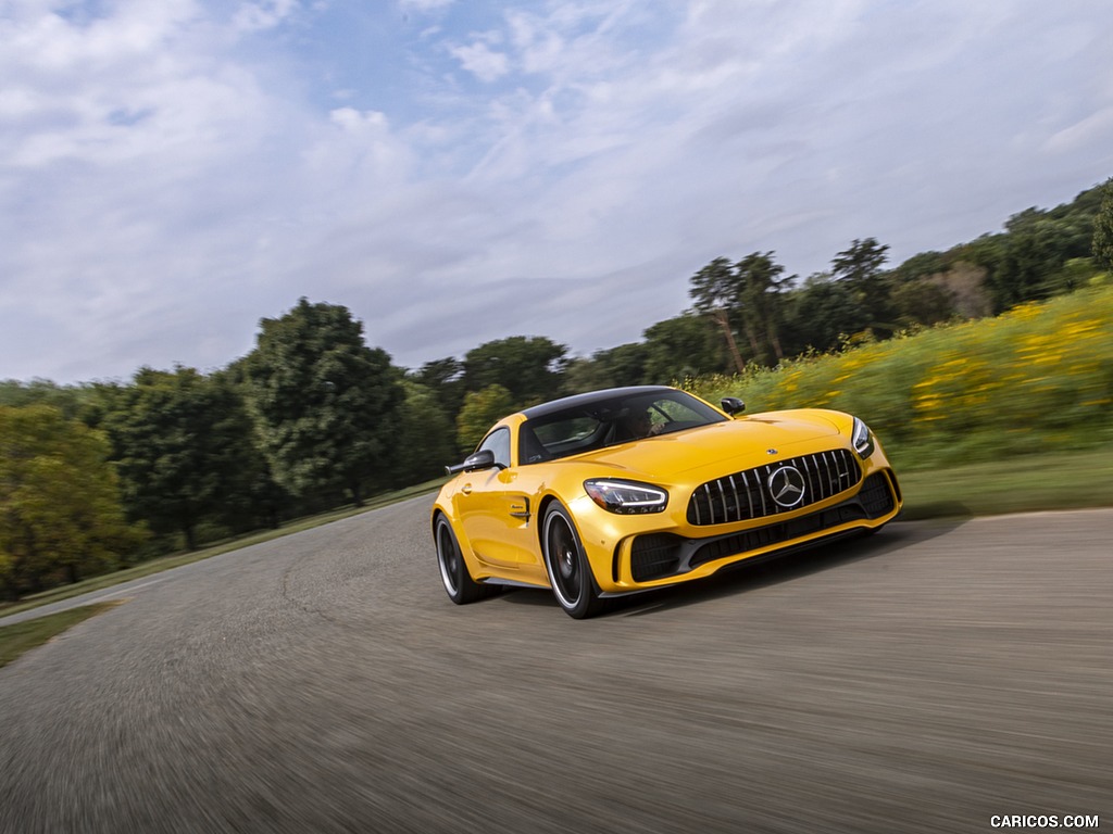 2020 Mercedes-AMG GT R Coupe (US-Spec) - Front Three-Quarter