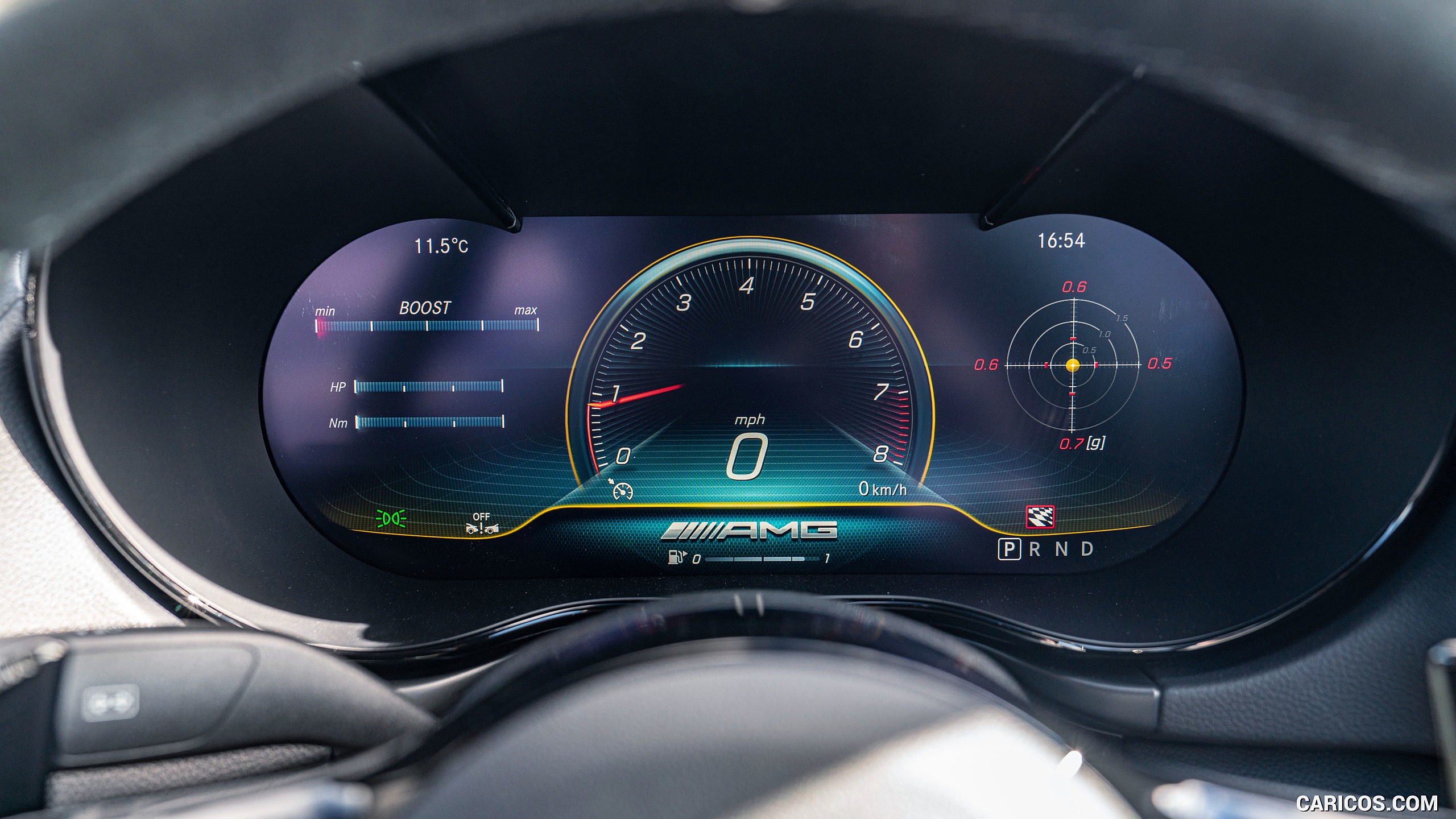 2020 Mercedes-AMG GT R Pro (UK-Spec) - Digital Instrument Cluster, #129 of 136
