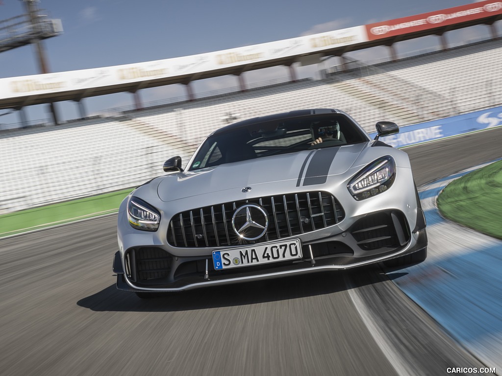 2020 Mercedes-AMG GT R Pro (Color: Designo Iridium Silver magno) - Front