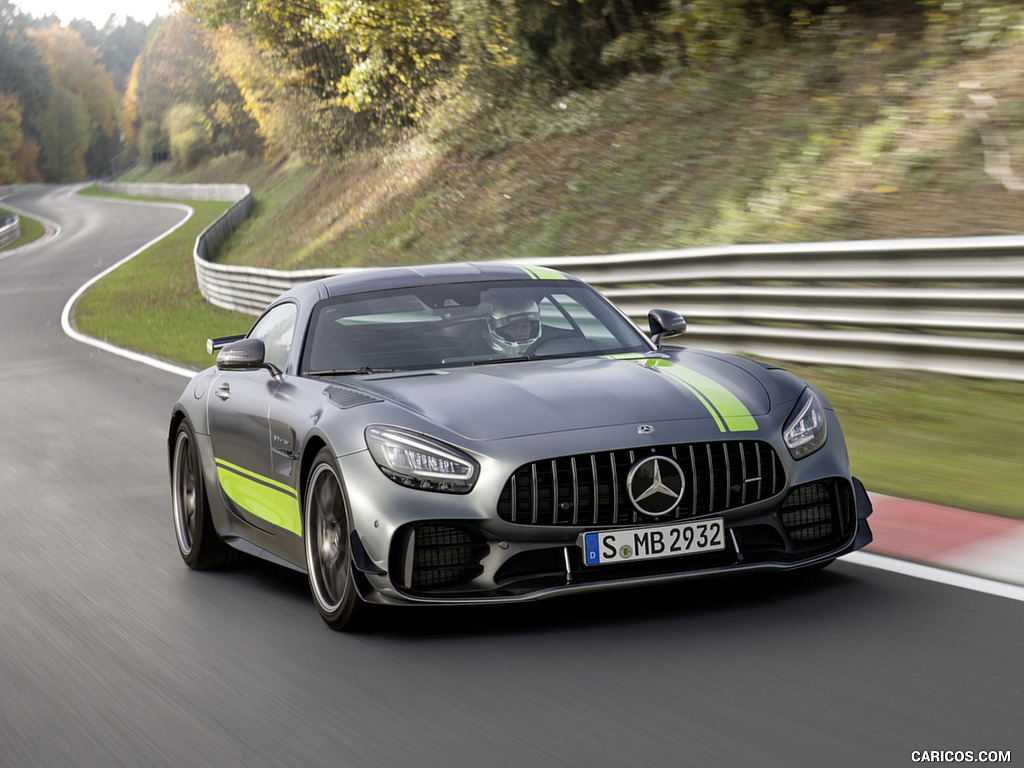 2020 Mercedes-AMG GT R Pro (Color: Selenite Grey Magno) - Front