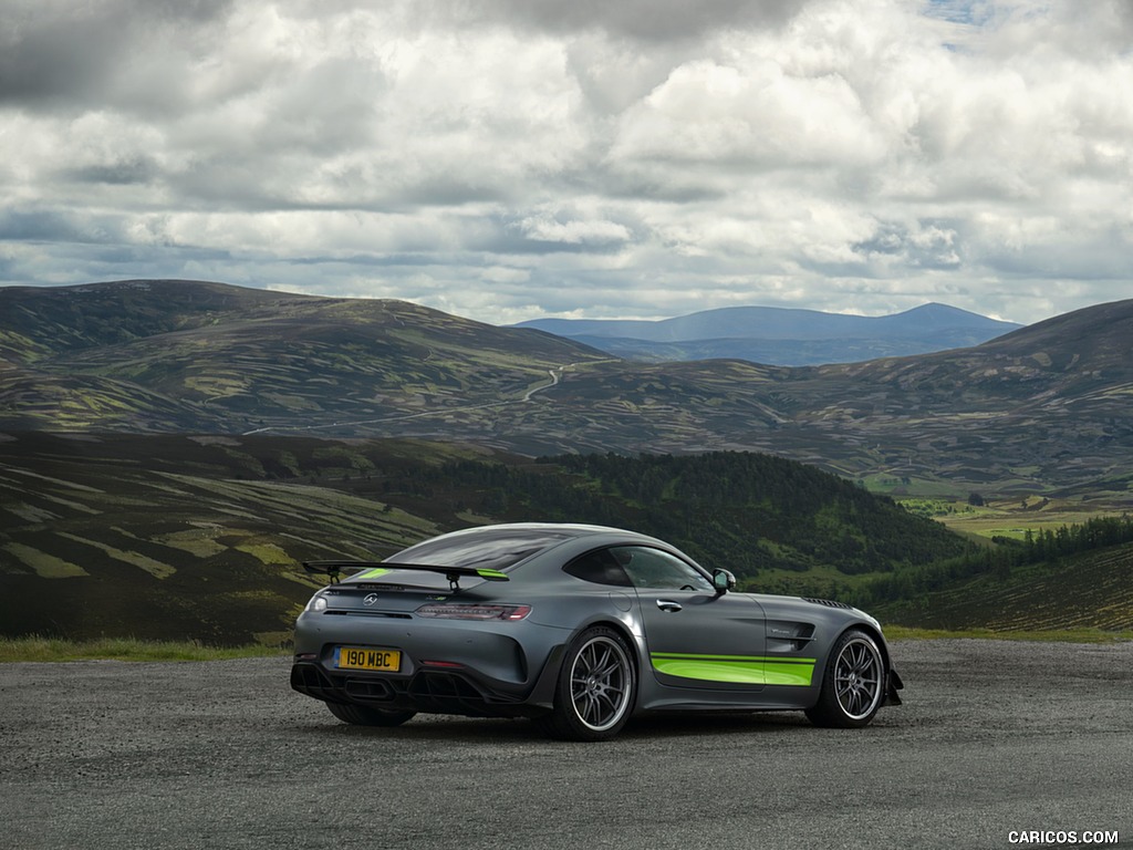 2020 Mercedes-AMG GT R Pro (UK-Spec) - Rear Three-Quarter