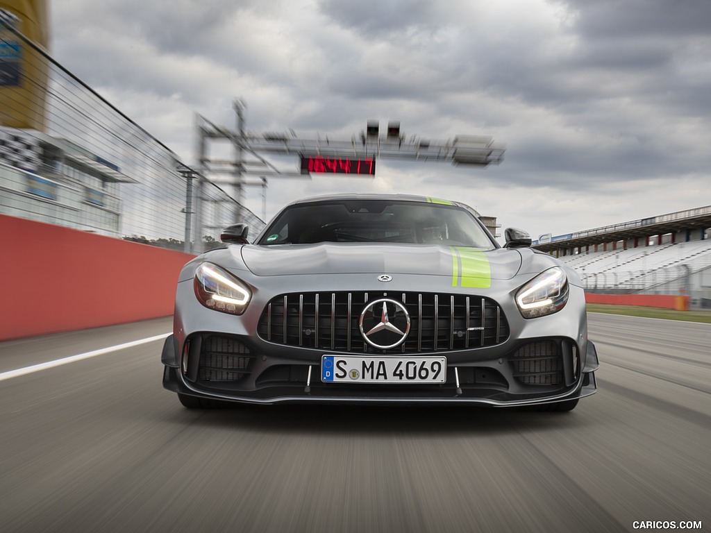 2020 Mercedes-AMG GT R Pro Color: (Designo Selenite Gray Magno) - Front