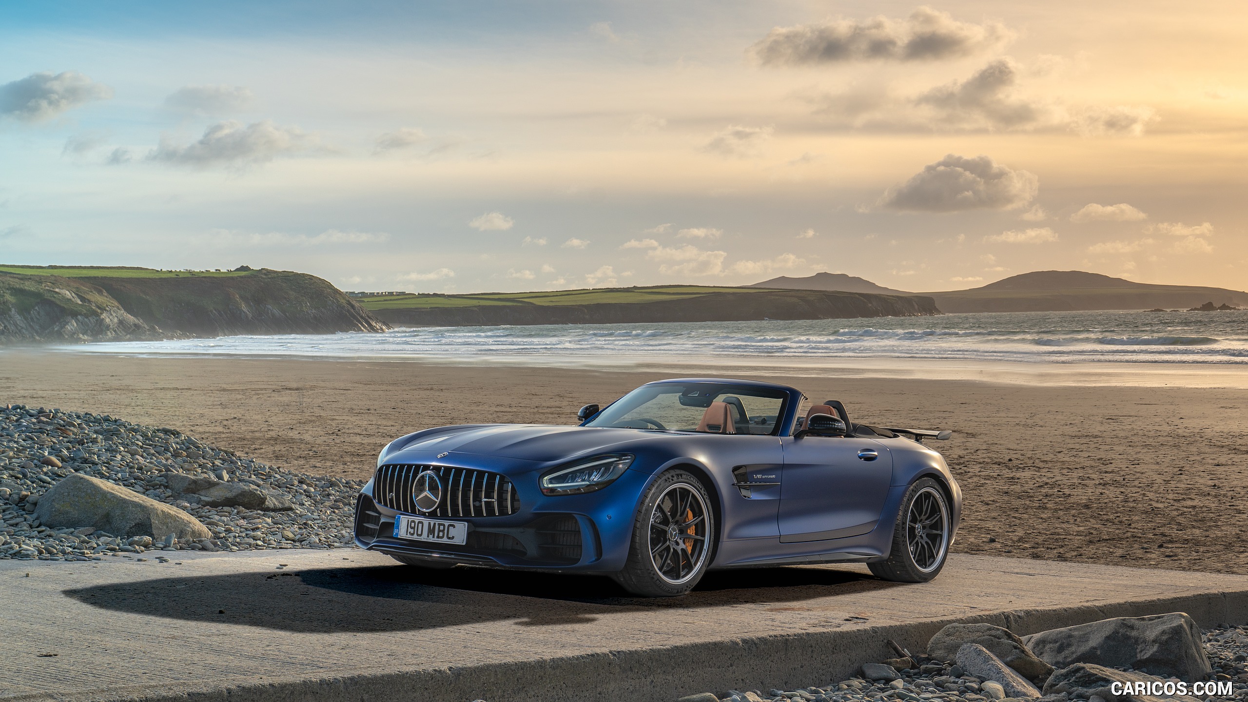 2020 Mercedes-AMG GT R Roadster (UK-Spec) - Front Three-Quarter, #105 of 246