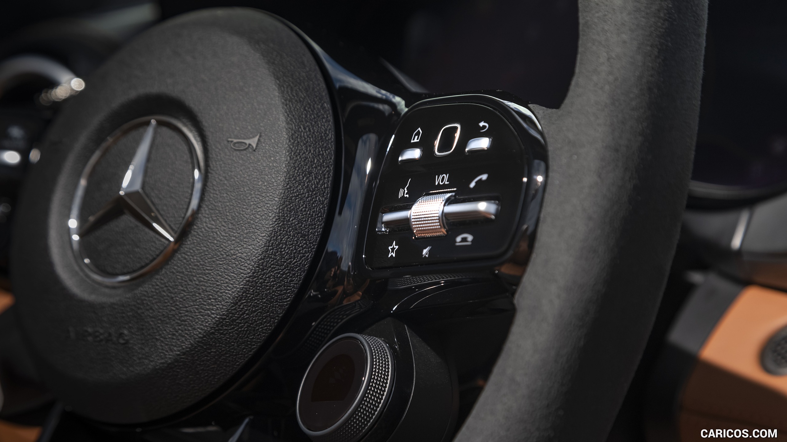 2020 Mercedes-AMG GT R Roadster (US-Spec) - Interior, Steering Wheel, #239 of 246