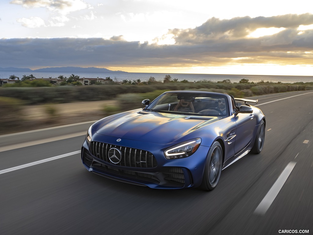 2020 Mercedes-AMG GT R Roadster (US-Spec) - Front Three-Quarter