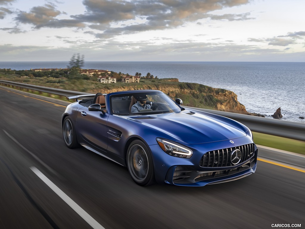 2020 Mercedes-AMG GT R Roadster (US-Spec) - Front Three-Quarter