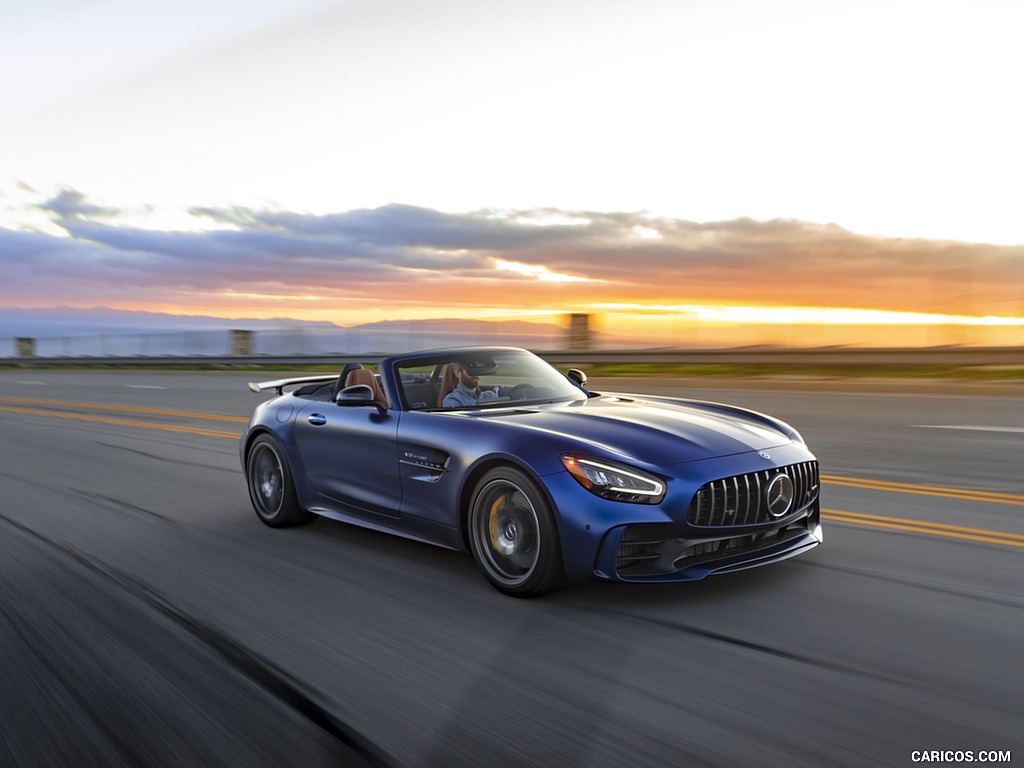 2020 Mercedes-AMG GT R Roadster (US-Spec) - Front Three-Quarter