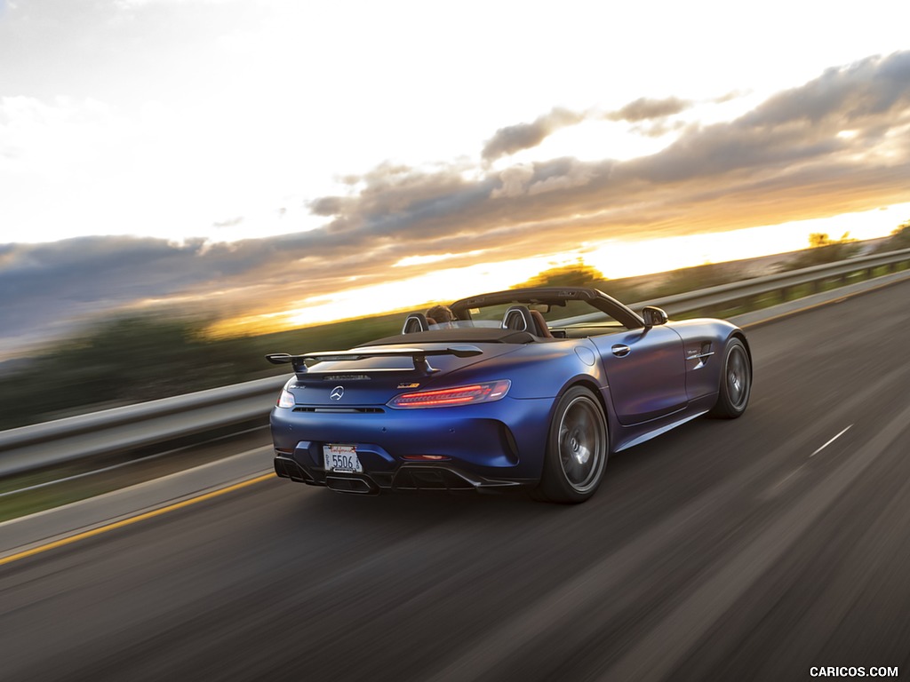 2020 Mercedes-AMG GT R Roadster (US-Spec) - Rear Three-Quarter