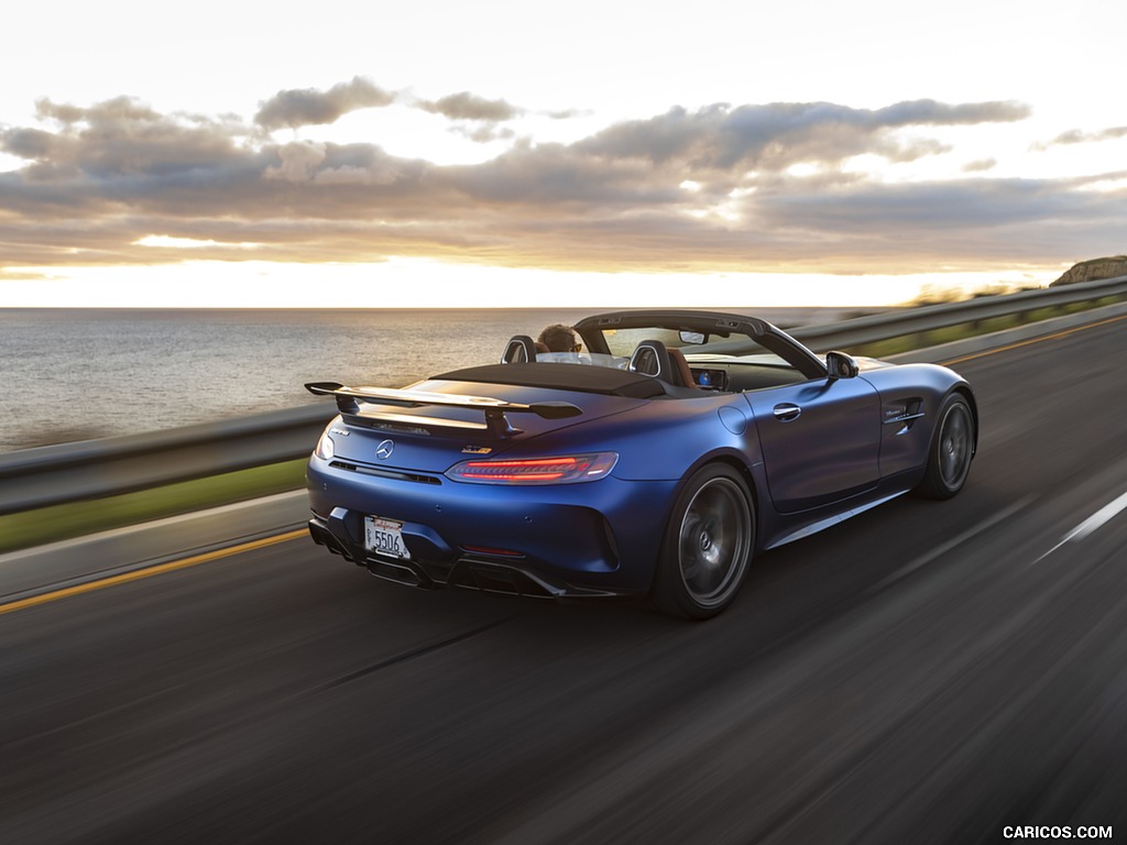 2020 Mercedes-AMG GT R Roadster (US-Spec) - Rear Three-Quarter