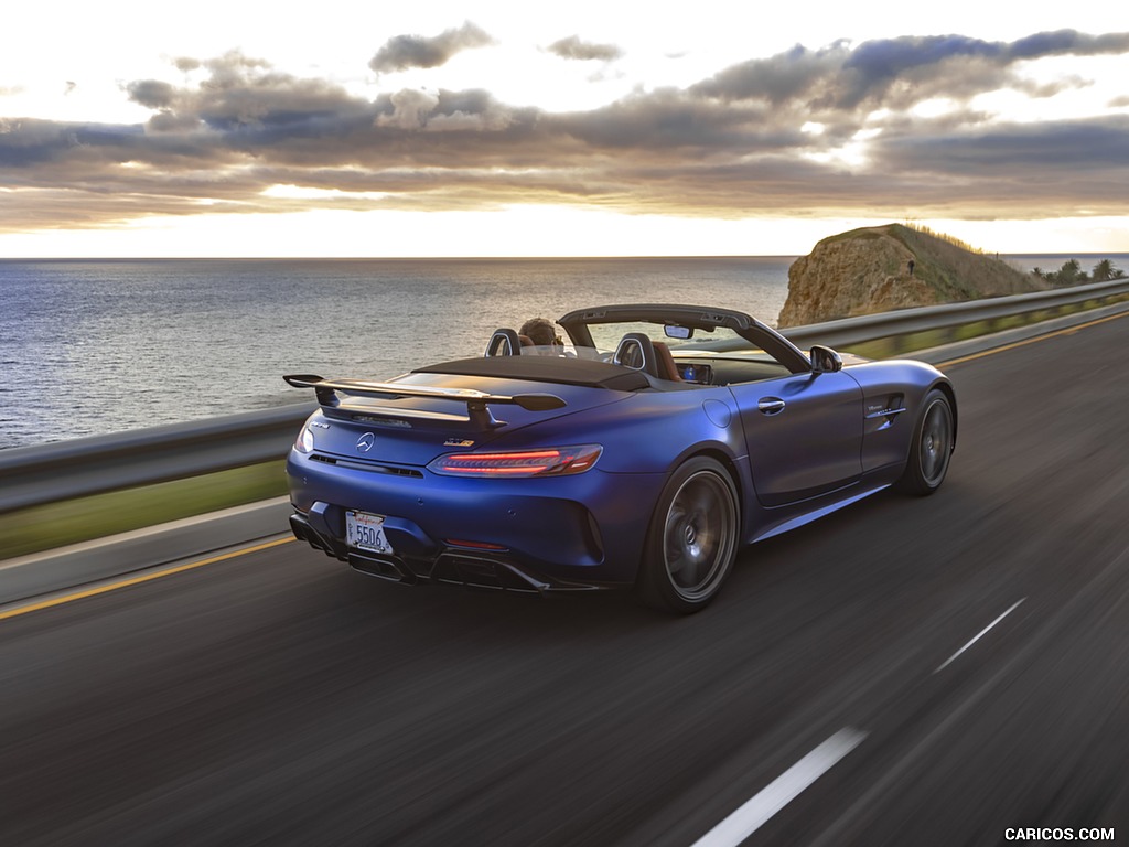 2020 Mercedes-AMG GT R Roadster (US-Spec) - Rear Three-Quarter