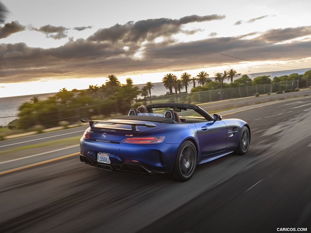 2020 Mercedes-AMG GT R Roadster (US-Spec) - Rear Three-Quarter