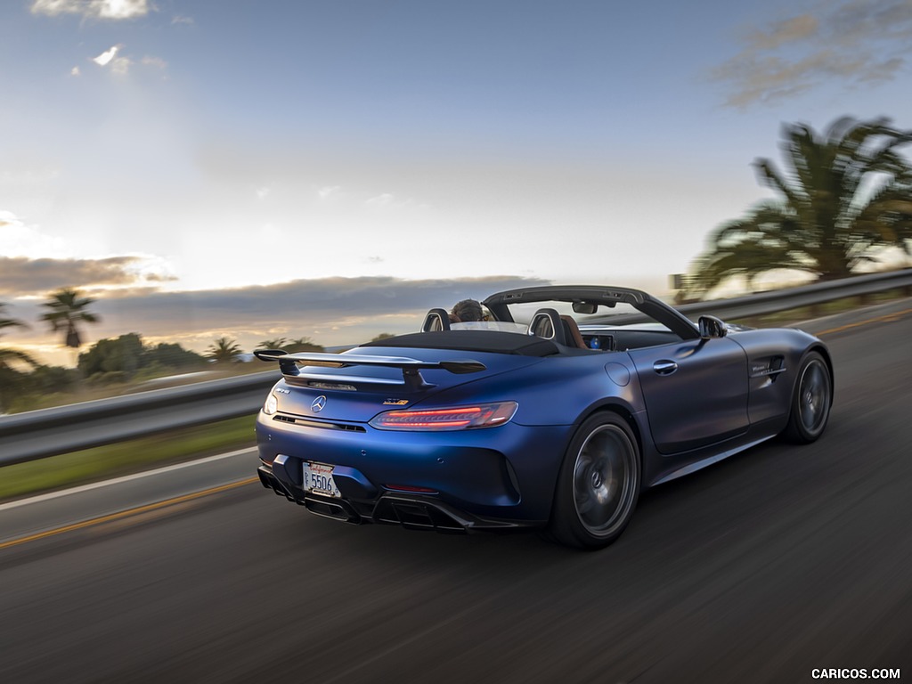 2020 Mercedes-AMG GT R Roadster (US-Spec) - Rear Three-Quarter