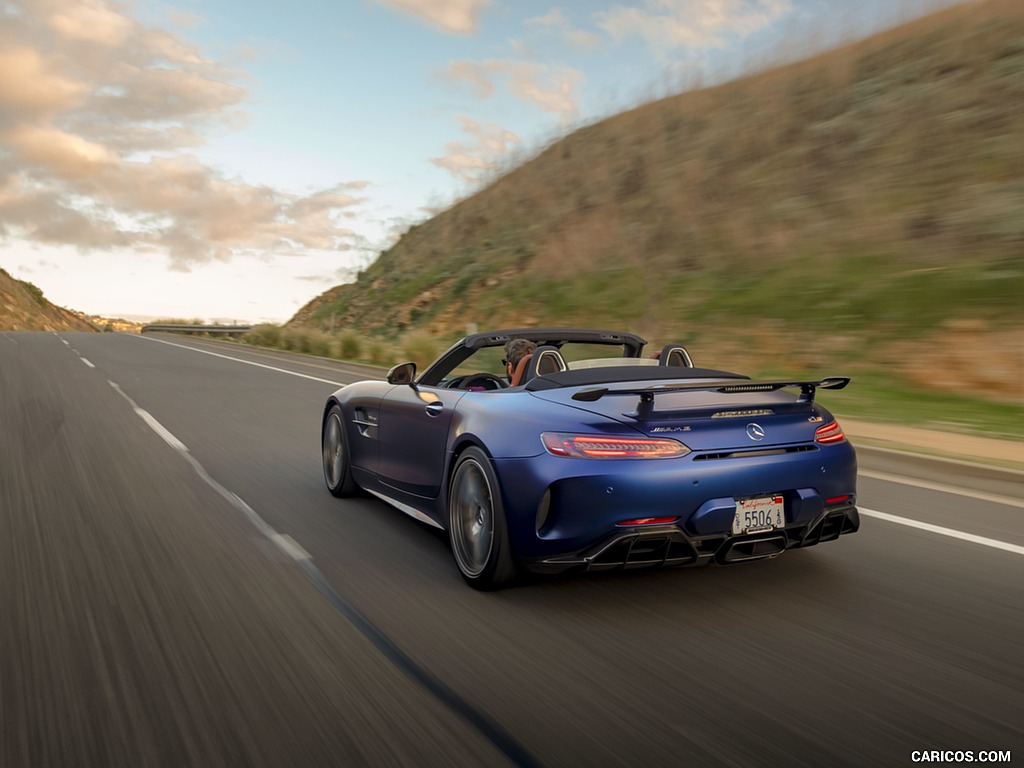 2020 Mercedes-AMG GT R Roadster (US-Spec) - Rear Three-Quarter