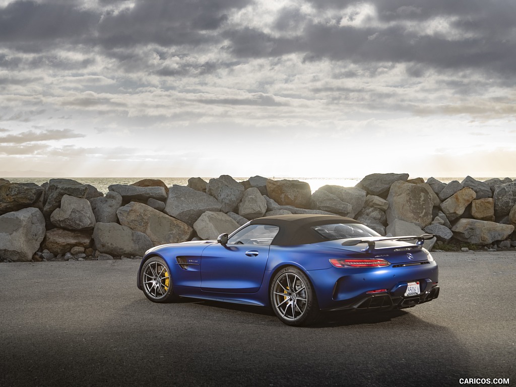 2020 Mercedes-AMG GT R Roadster (US-Spec) - Rear Three-Quarter